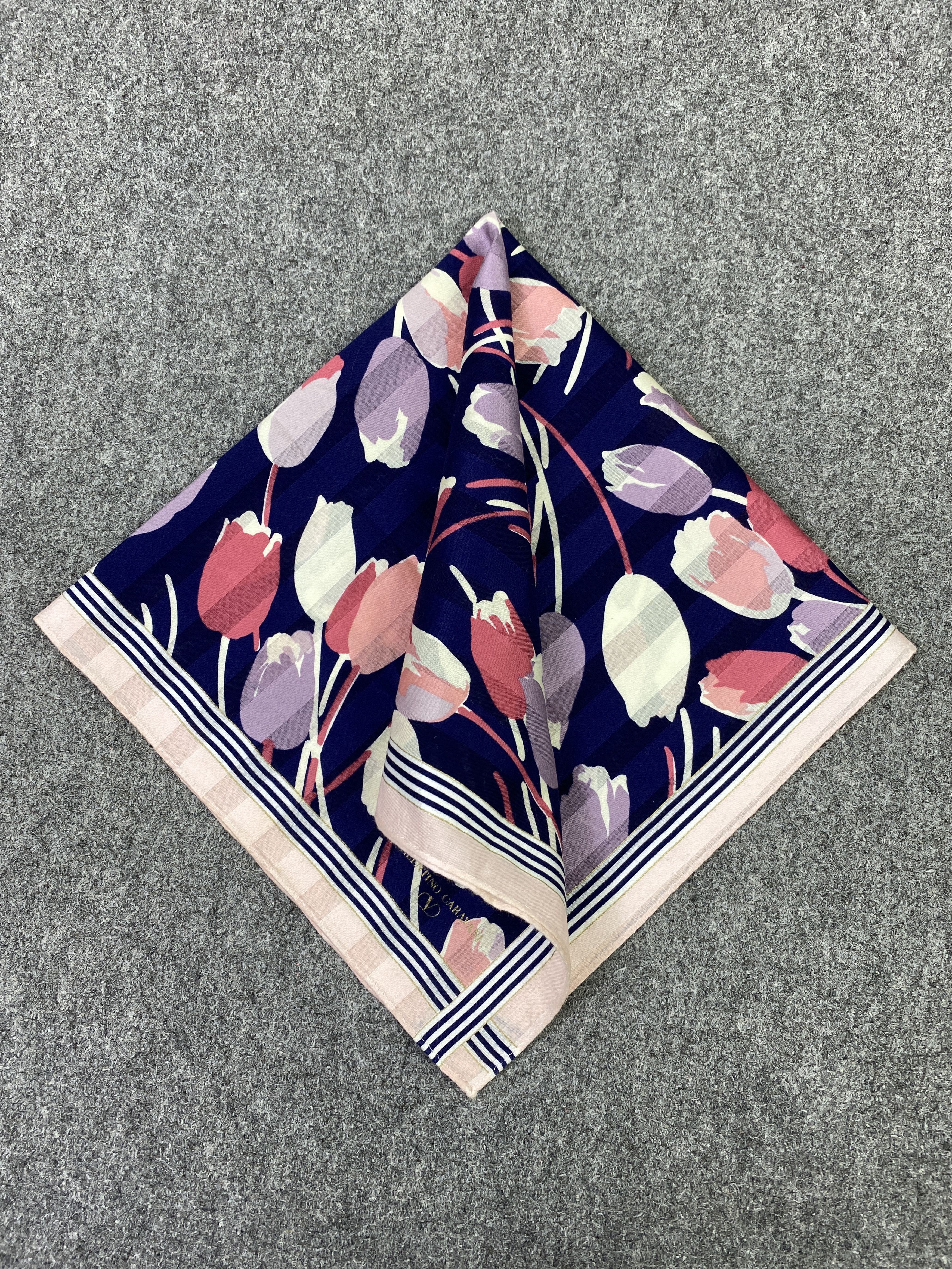 Valentino Vintage Valentino Garavani Handkerchief Neckerchief KT0041 Size ONE SIZE - 3 Thumbnail