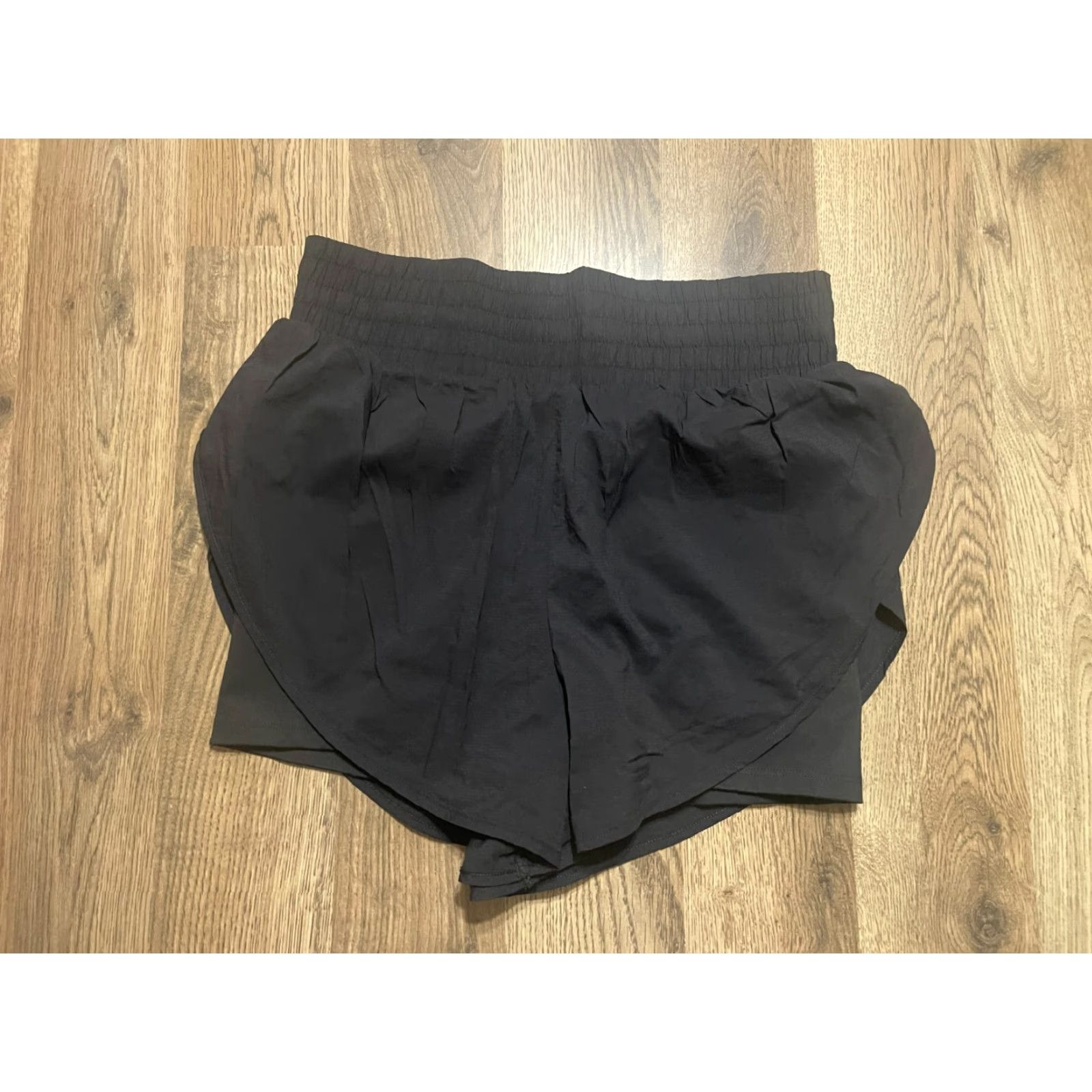 Vintage All In Motion Shorts Women Small Black Activewear Shorts Womens Size 28" / US 6 / IT 42 - 2 Thumbnail