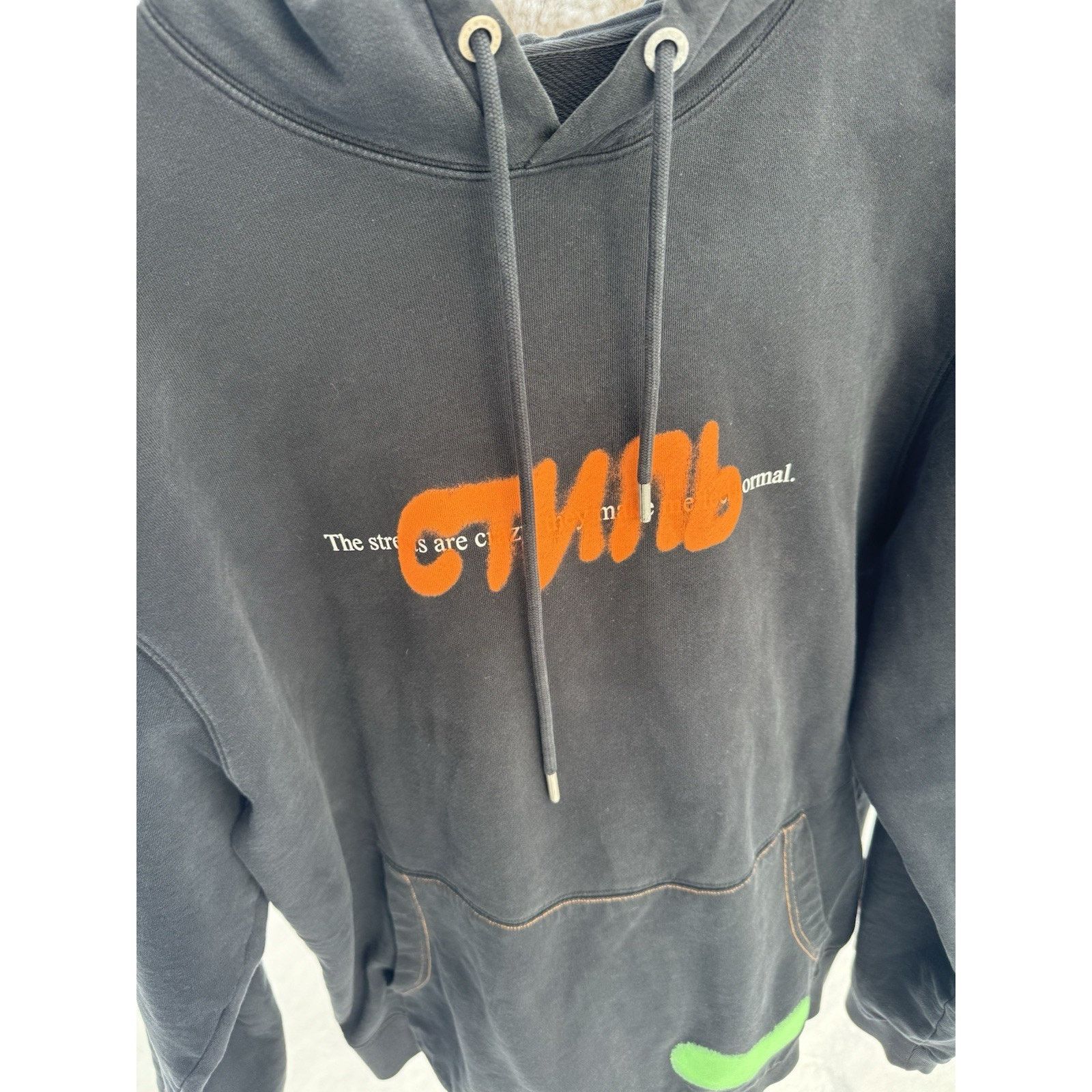 Heron Preston Heron Preston Black Hoodie fits Large (check description) Size US M / EU 48-50 / 2 - 3 Thumbnail