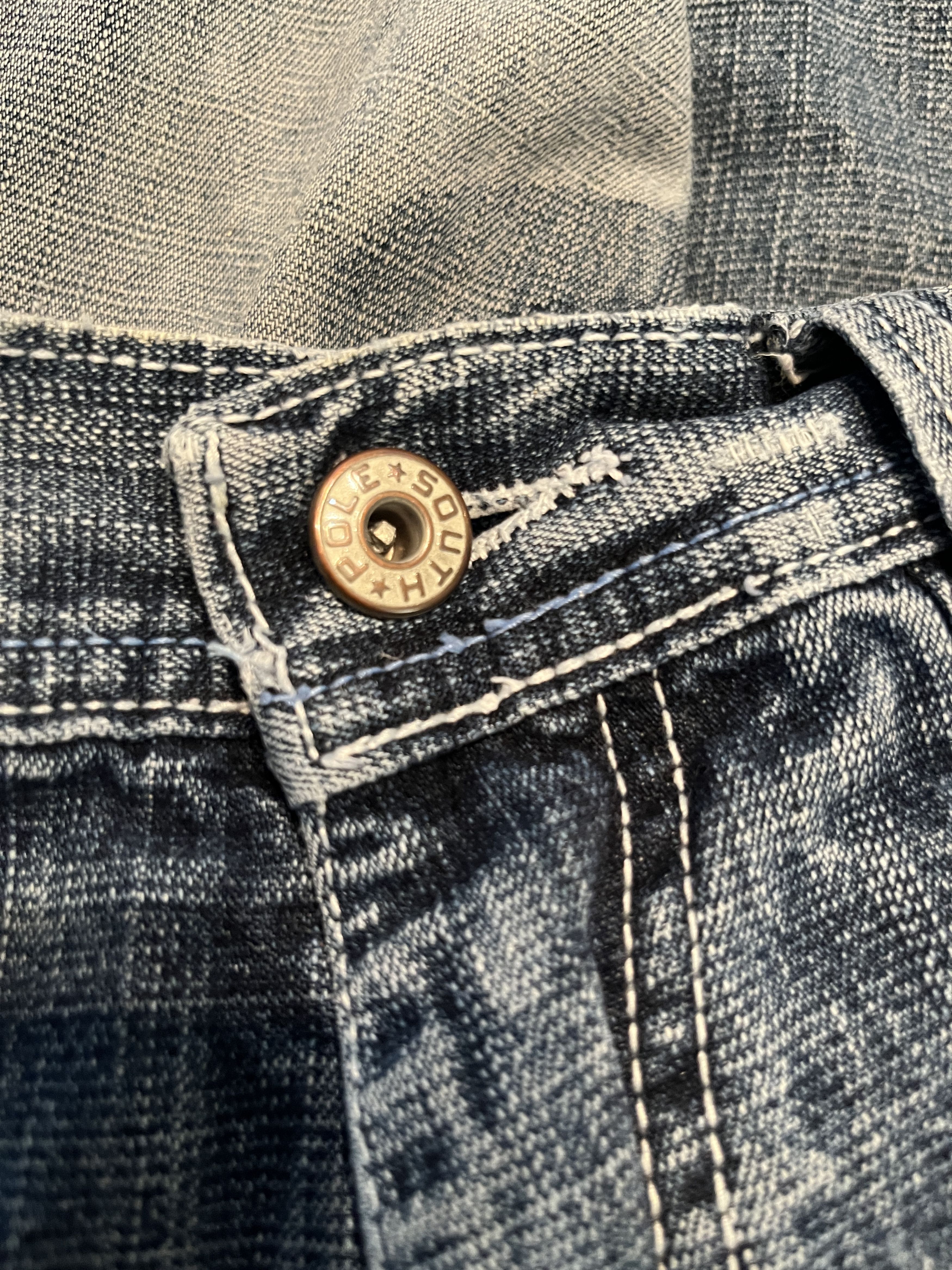 Southpole Vtg Southpole Baggy Patched Jeans 34 Y2K Cyber Streetwear Size US 34 / EU 50 - 14 Thumbnail