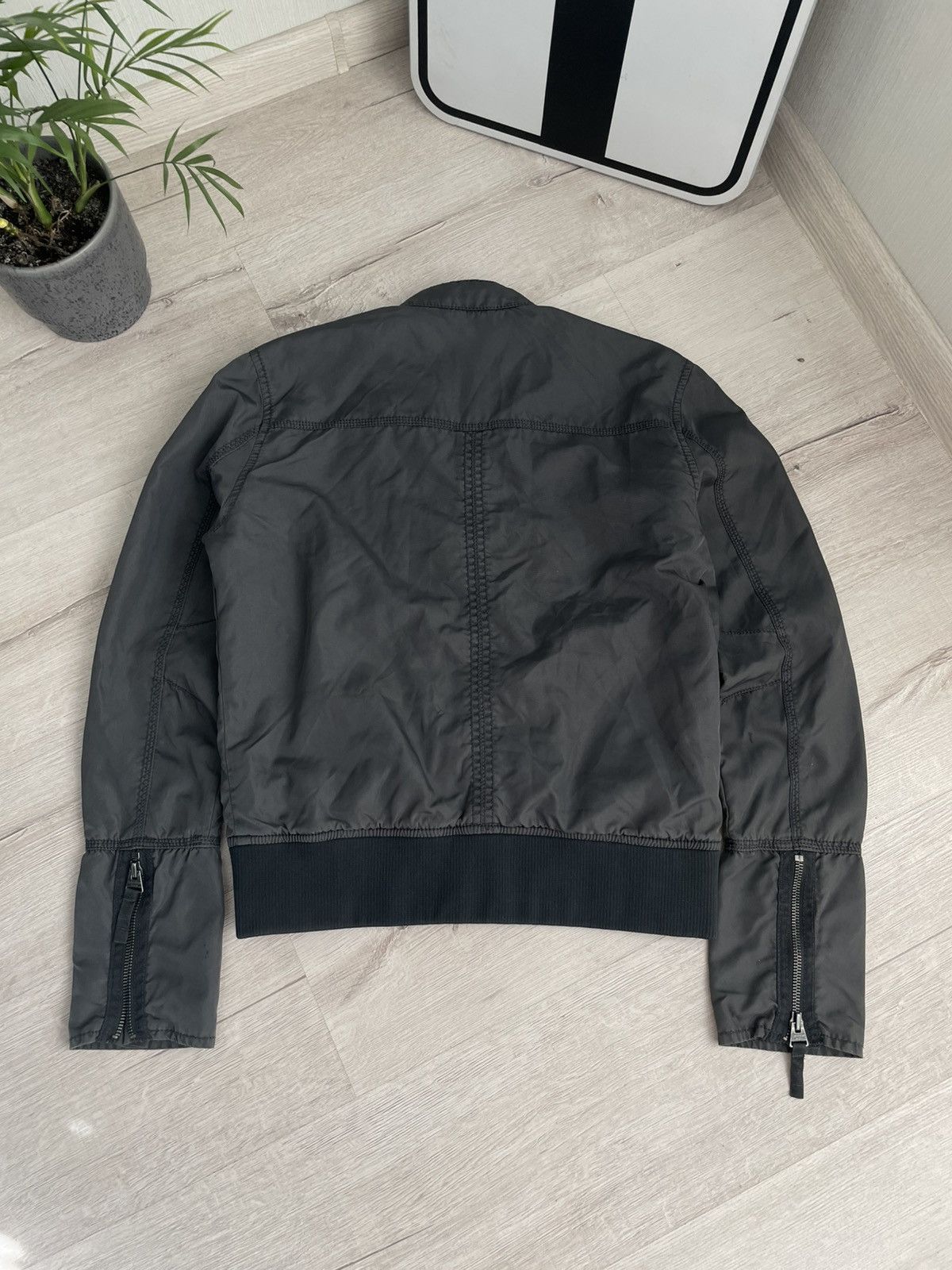20471120 × Calvin Klein Vintage Calvin Klein Jeans Nylon Metal Zip Jacket Y2k Hype Size M / US 6-8 / IT 42-44 - 13 Thumbnail