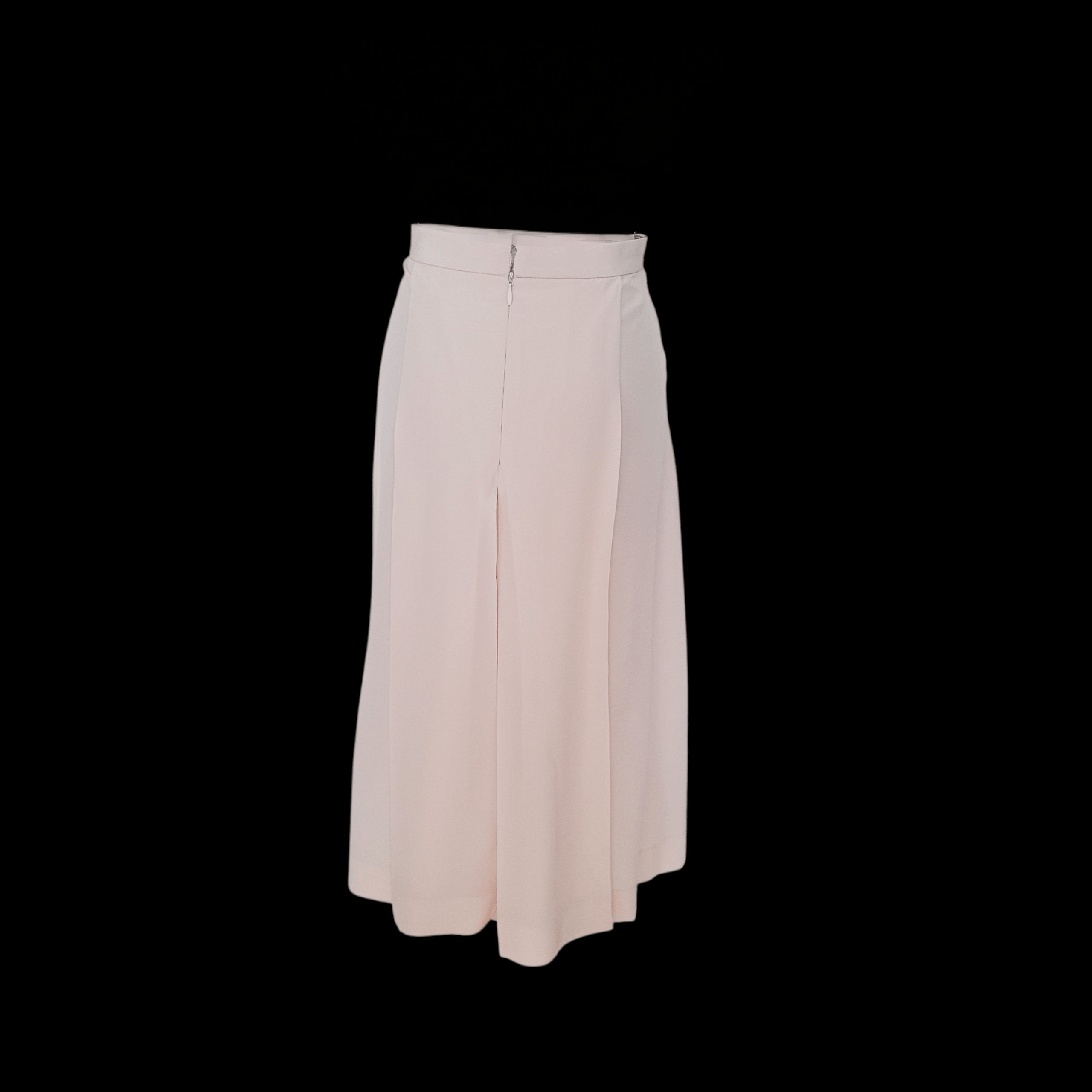 Salvatore Ferragamo Salvatore Ferragamo Silk Pleated Mid Length Skirt Size 30" / US 8 / IT 44 - 3 Thumbnail