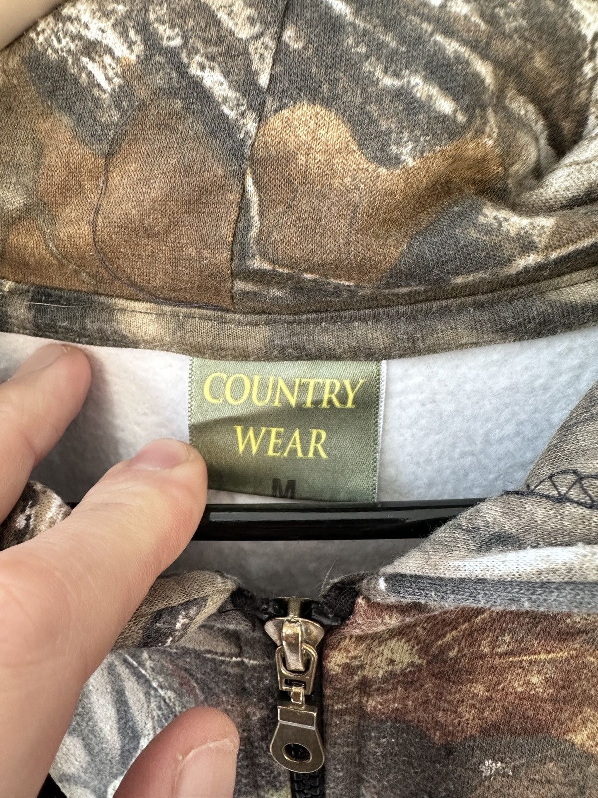 Other Mossy Oak Camo Hoodie M Country Wear Full Zip Camouflage Size US M / EU 48-50 / 2 - 7 Thumbnail