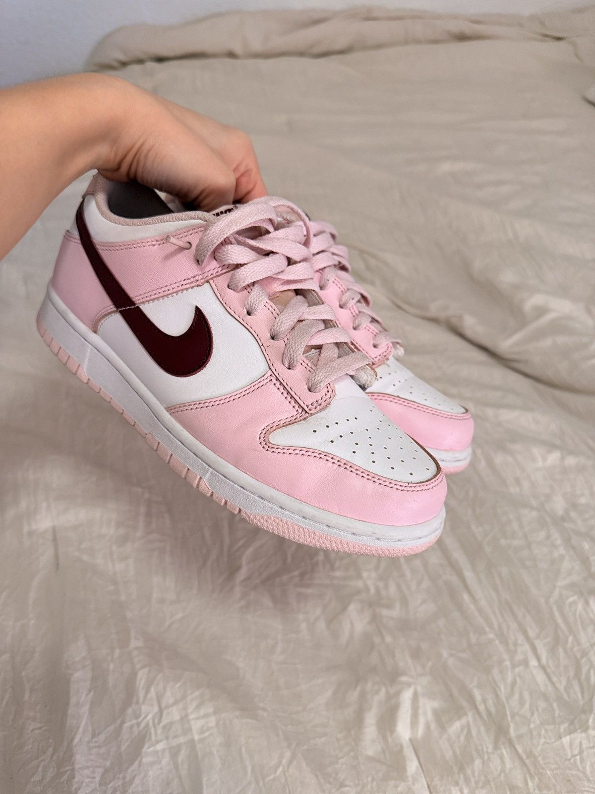 Nike Nike Dunk Low ‘Pink Foam’ Size US 6.5 / EU 39-40 - 4 Thumbnail