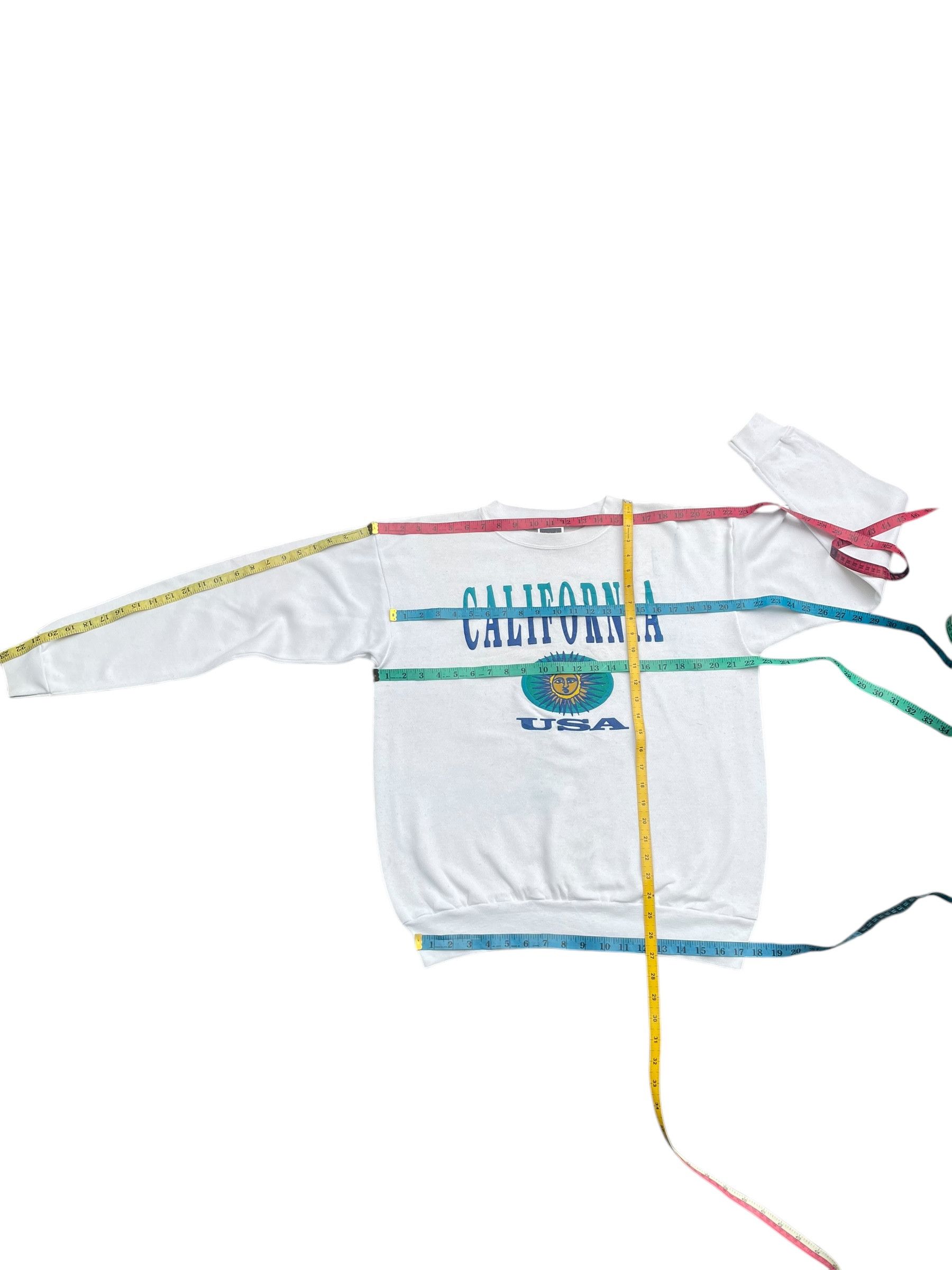 Tultex × Vintage Vintage 90's California Usa Tultex Crewneck Size US L / EU 52-54 / 3 - 7 Thumbnail