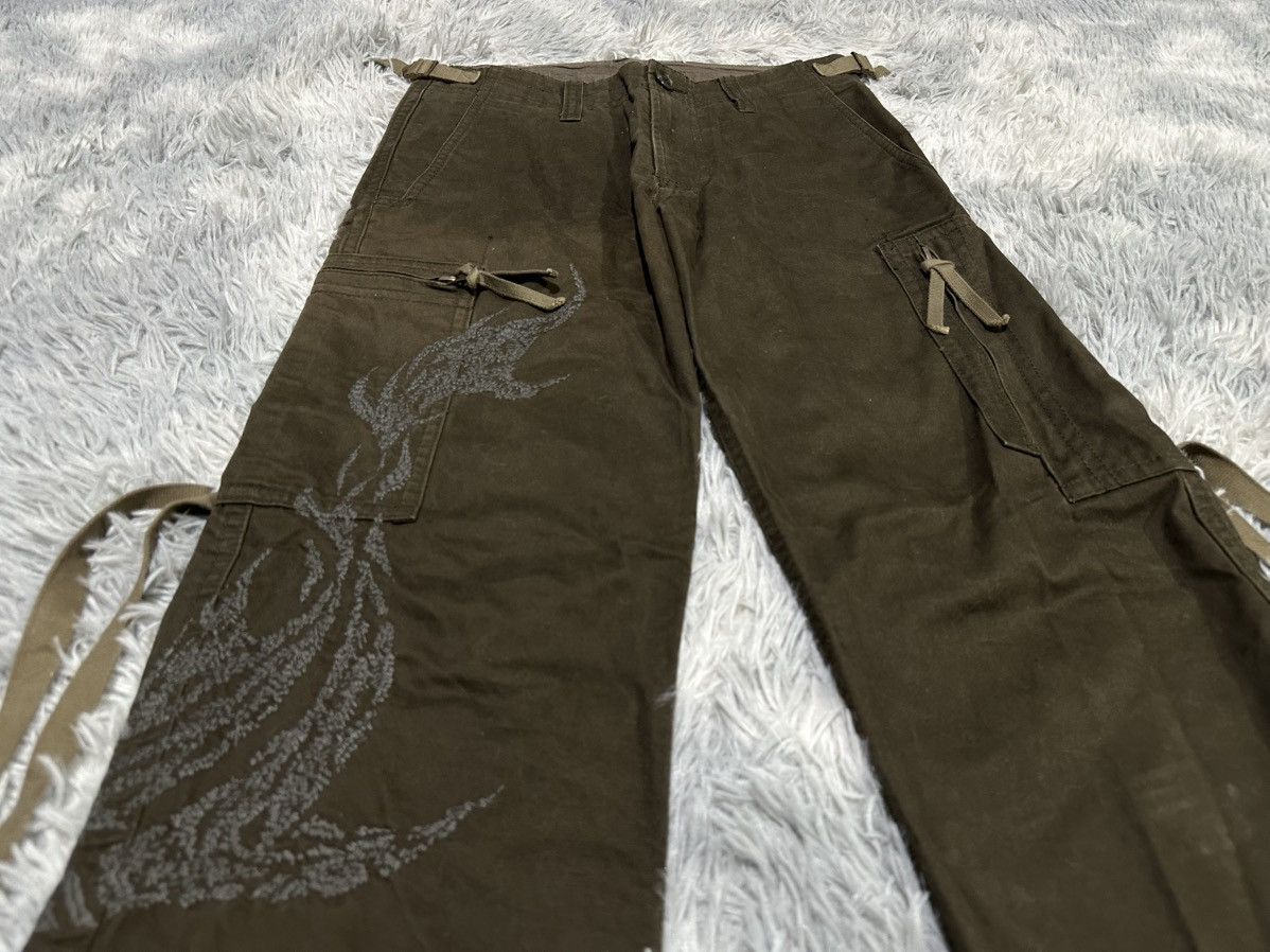 291295=Homme 🔥Rare Archived 291295 Homme Tribal Bondage Cargo Pants Size US 30 / EU 46 - 3 Thumbnail