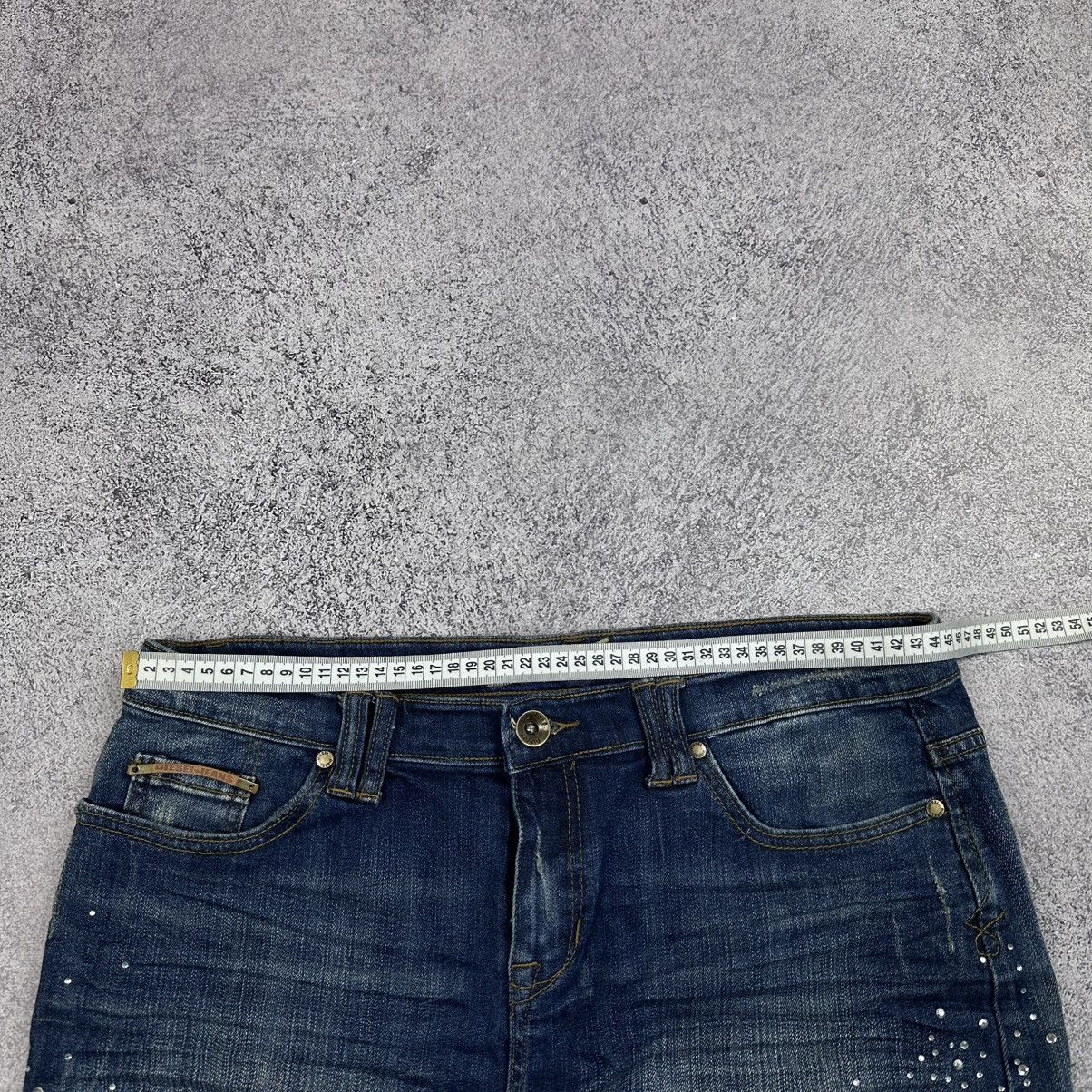 Diesel Diesel Vintage Mini Skirt Blue Low Rise Y2K Jeans Skirt W32 Size 32" / US 10 / IT 46 - 10 Thumbnail