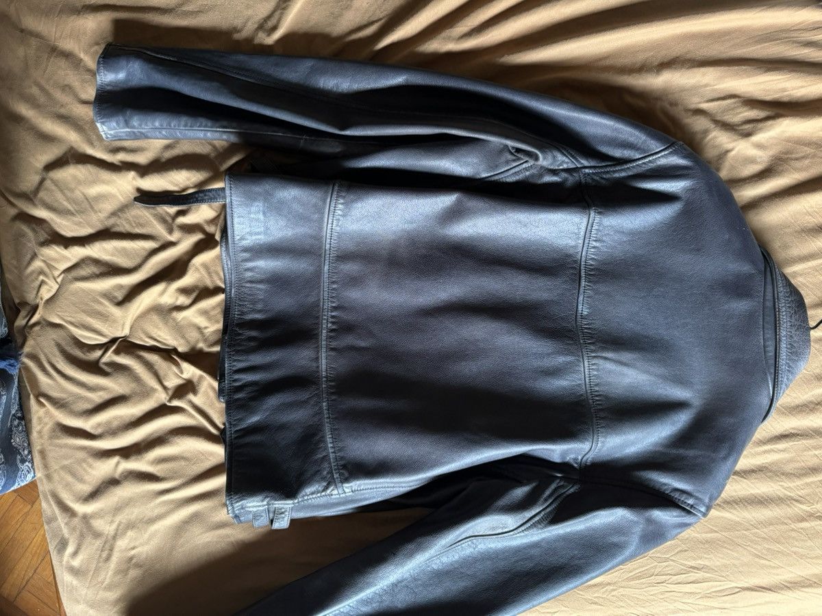 Faith Connexion Black Distressed leather Jacket Size US L / EU 52-54 / 3 - 13 Thumbnail