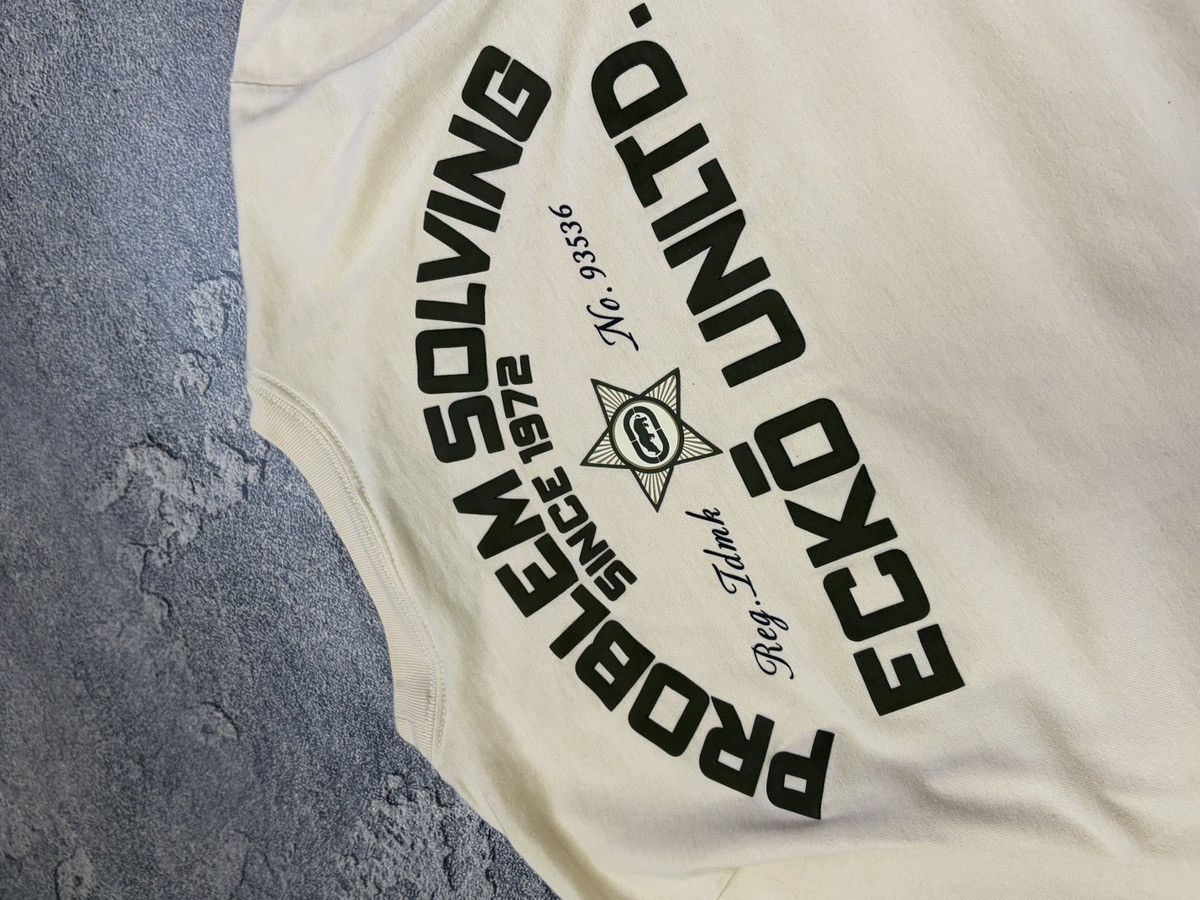 Ecko Unltd. Ecko Unltd Vtg Rhino Graphic T-Shirt Beige Y2K Baggy M Size US M / EU 48-50 / 2 - 10 Thumbnail