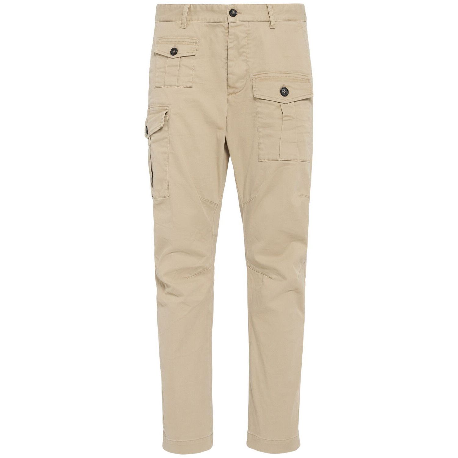 Dsquared2 DSQUARED2 Men's Beige Cargo Chino Pants New & Authentic (Men Size US 38 / EU 54 - 1 Thumbnail
