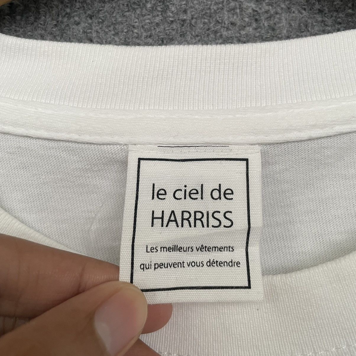 Designer × Japanese Brand × LE CIEL BLEU Le Ciel De Harriss Rue De Buci Paris Boxy T Shirt Size US L / EU 52-54 / 3 - 3 Thumbnail