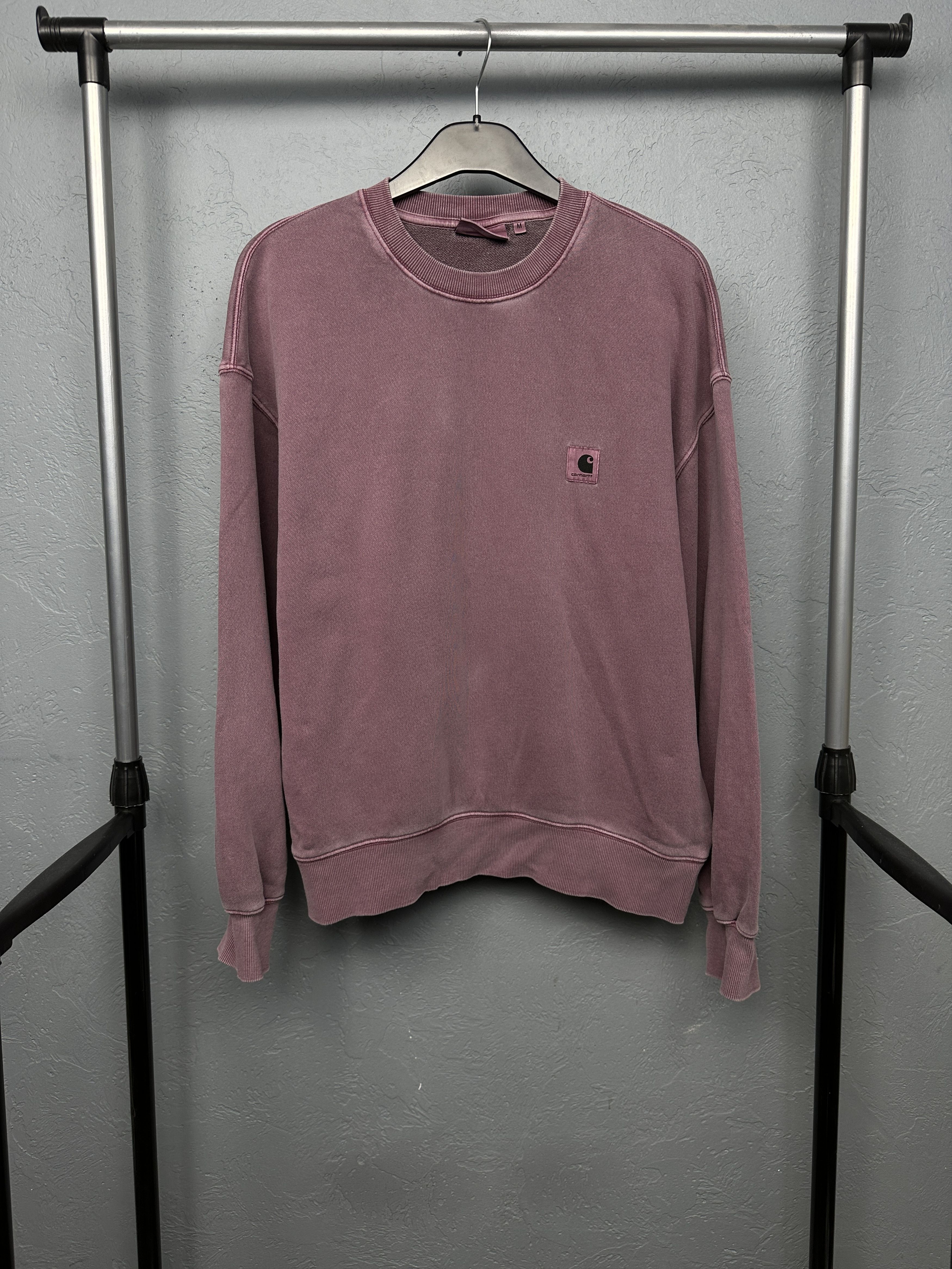 Carhartt Wip Carhartt WIP Mens Washed Cotton Nelson Sweatshirt Size US M / EU 48-50 / 2 - 1 Thumbnail