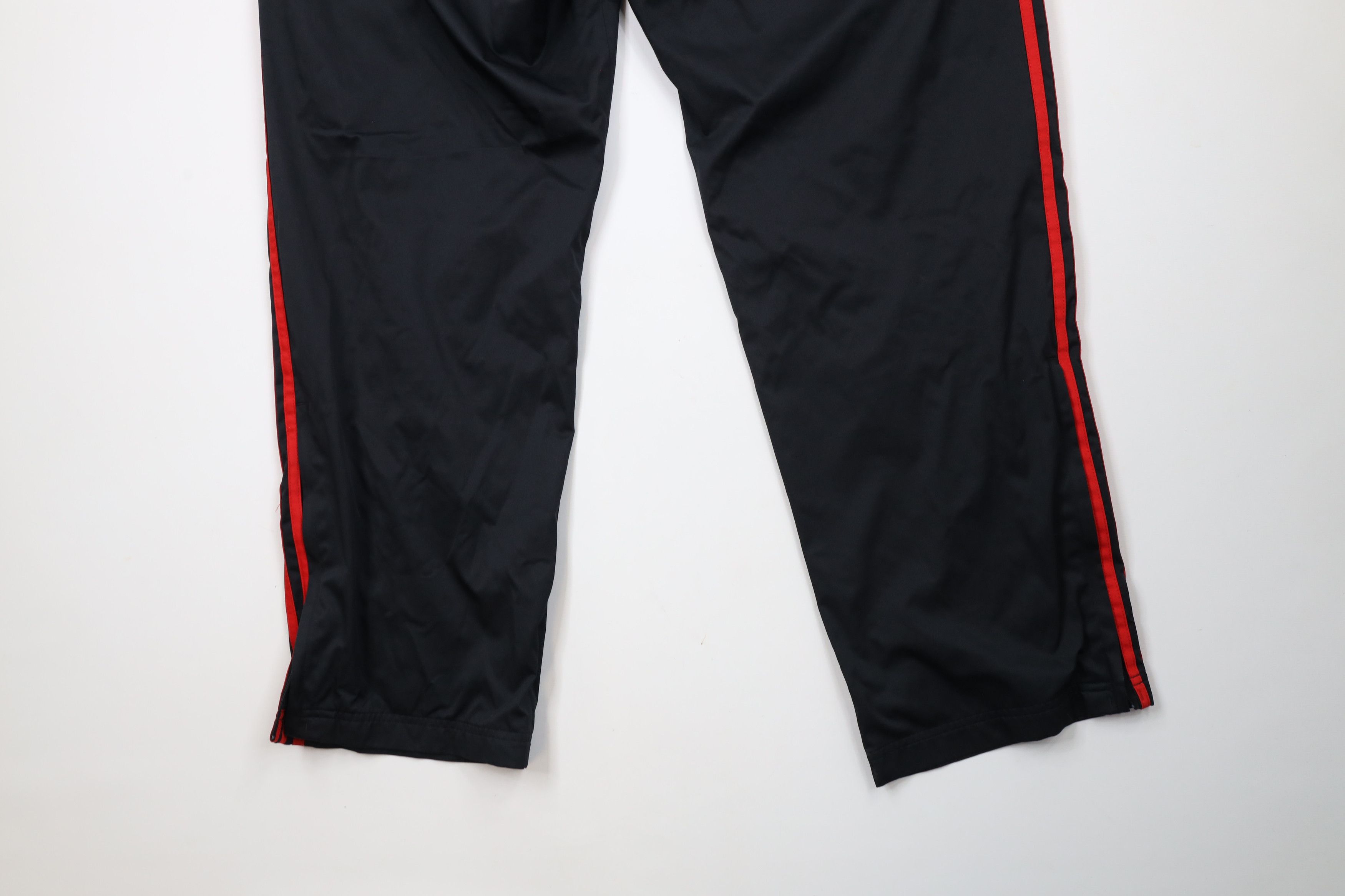 Adidas Vintage Y2K Adidas Lined Wide Leg Windbreaker Pants Black Size US 40 / EU 56 - 12 Thumbnail