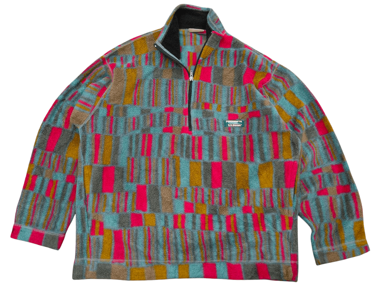 L.L. Bean Vintage L.L Bean Multicolour Printed Fleece Size US M / EU 48-50 / 2 - 1 Thumbnail