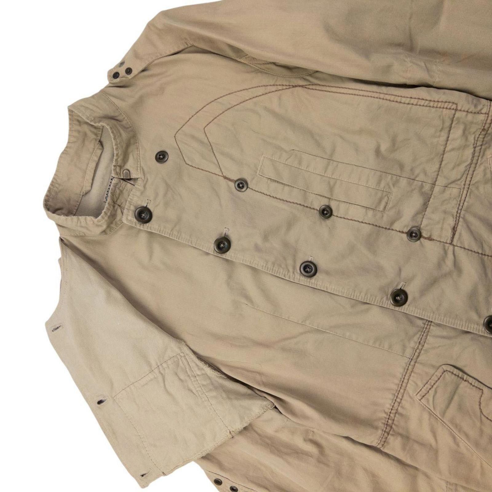 Marithe + Francois Girbaud Vintage 2000s Marithe + Francois Girbaud Eyelet Jacket L Size US L / EU 52-54 / 3 - 3 Thumbnail