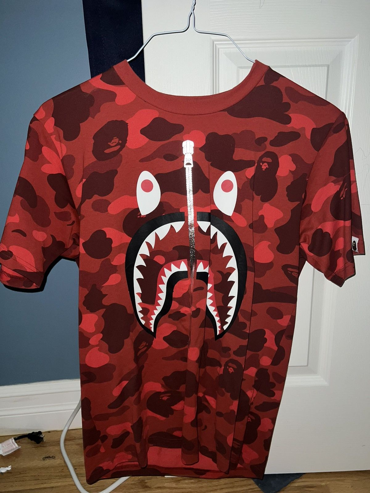 Bape Color Camo Shark Tee Size US M / EU 48-50 / 2 - 1 Thumbnail