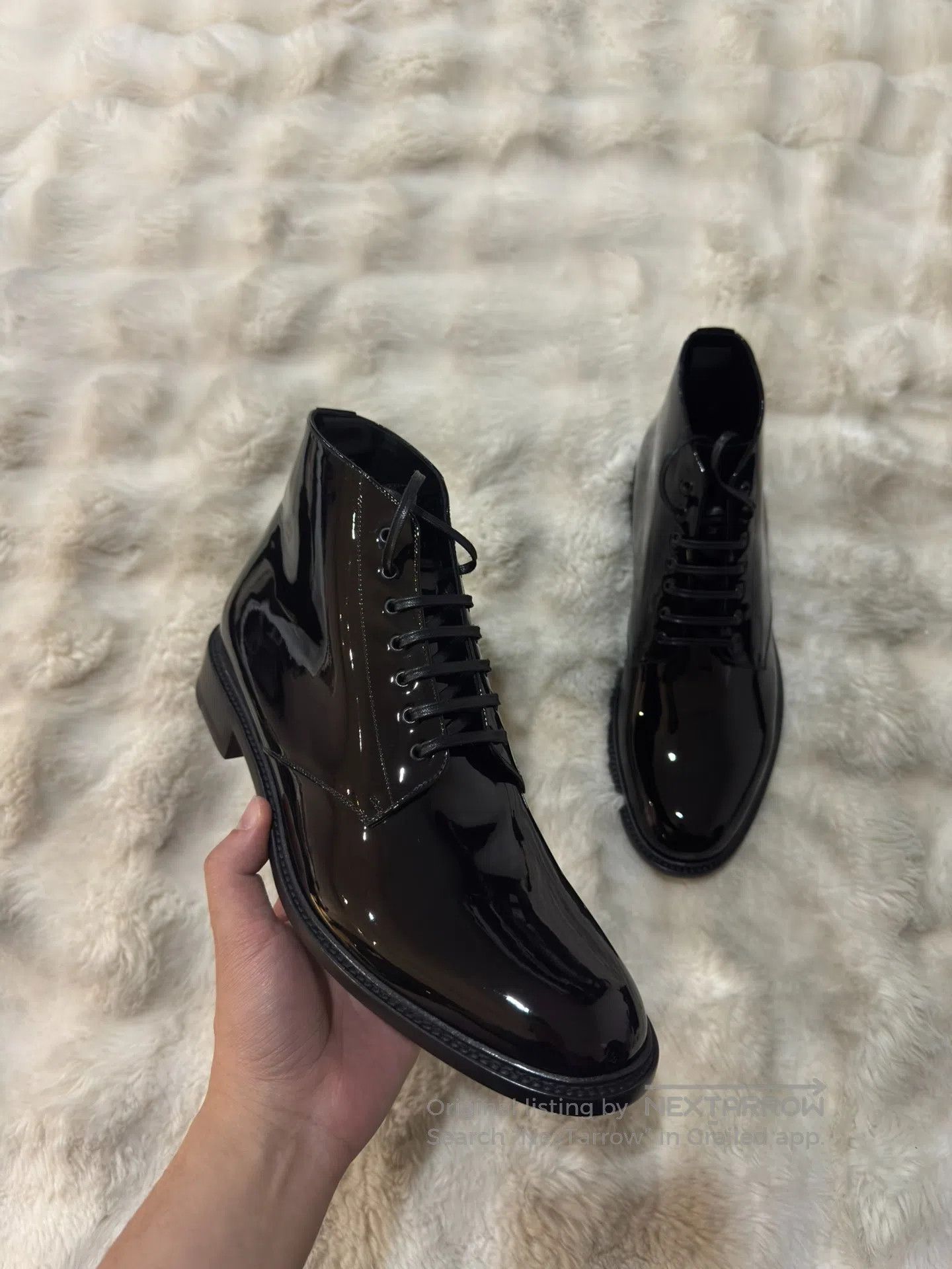 Saint Laurent Paris Saint Laurent Paris Men's Laced Boots| Size US 11 / EU 44 - 3 Thumbnail