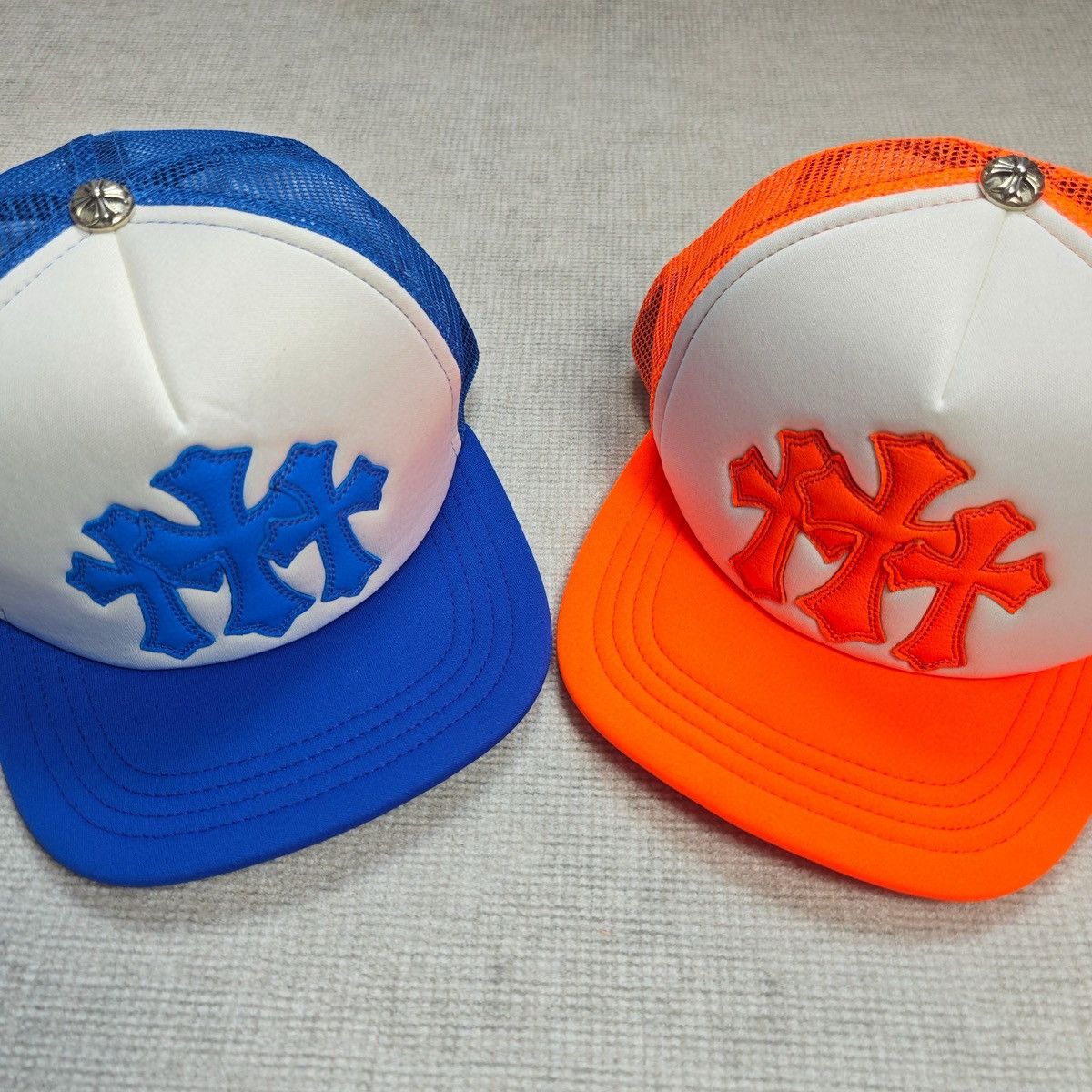 Chrome Hearts Chrome Hearts Miami Exclusive Cross Patch Trucker Hat Size ONE SIZE - 3 Thumbnail