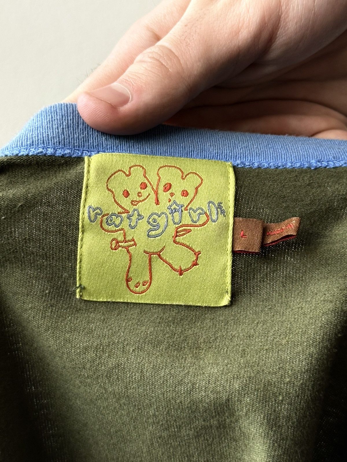 Marc Jacobs Marc Jacobs Rat Girls Ringer T-Shirt Size US L / EU 52-54 / 3 - 5 Thumbnail