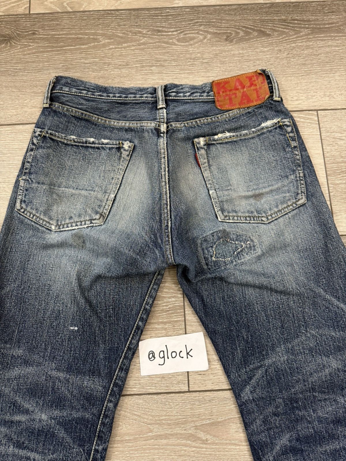 Kapital Kapital Distressed Boro Patchwork Denim Jeans Size US 30 / EU 46 - 9 Thumbnail