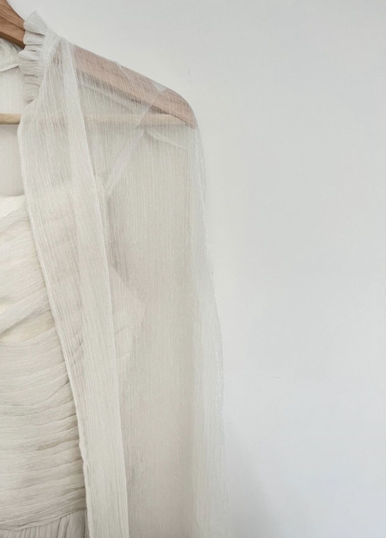 Other Elegant Grecian-Style Long Dress - Ivory/Ecru Size XS / US 0-2 / IT 36-38 - 3 Thumbnail
