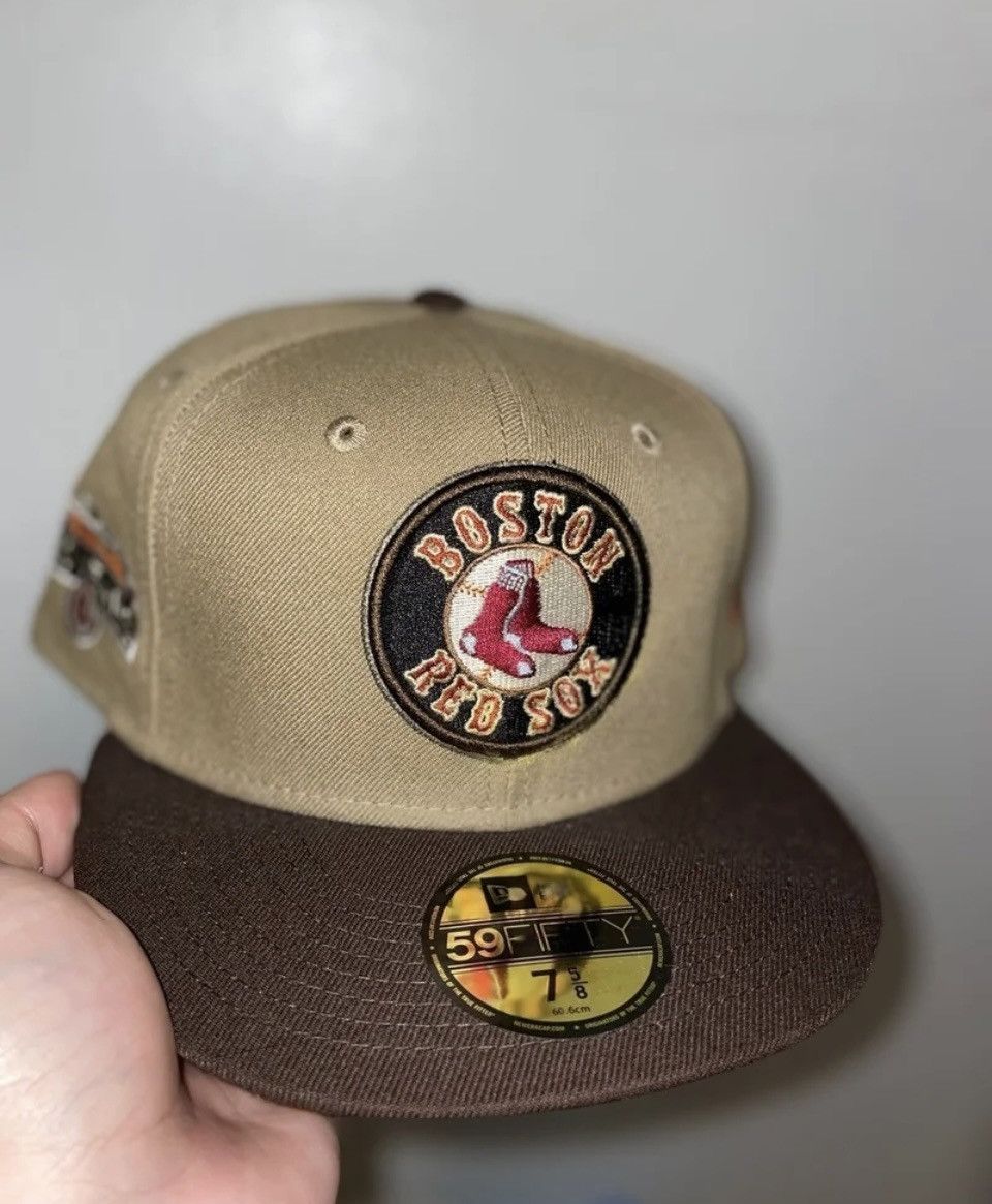 Hat Club Ecap city Boston Red Sox script logo size 7 5/8 brand new so Size ONE SIZE - 1 Thumbnail