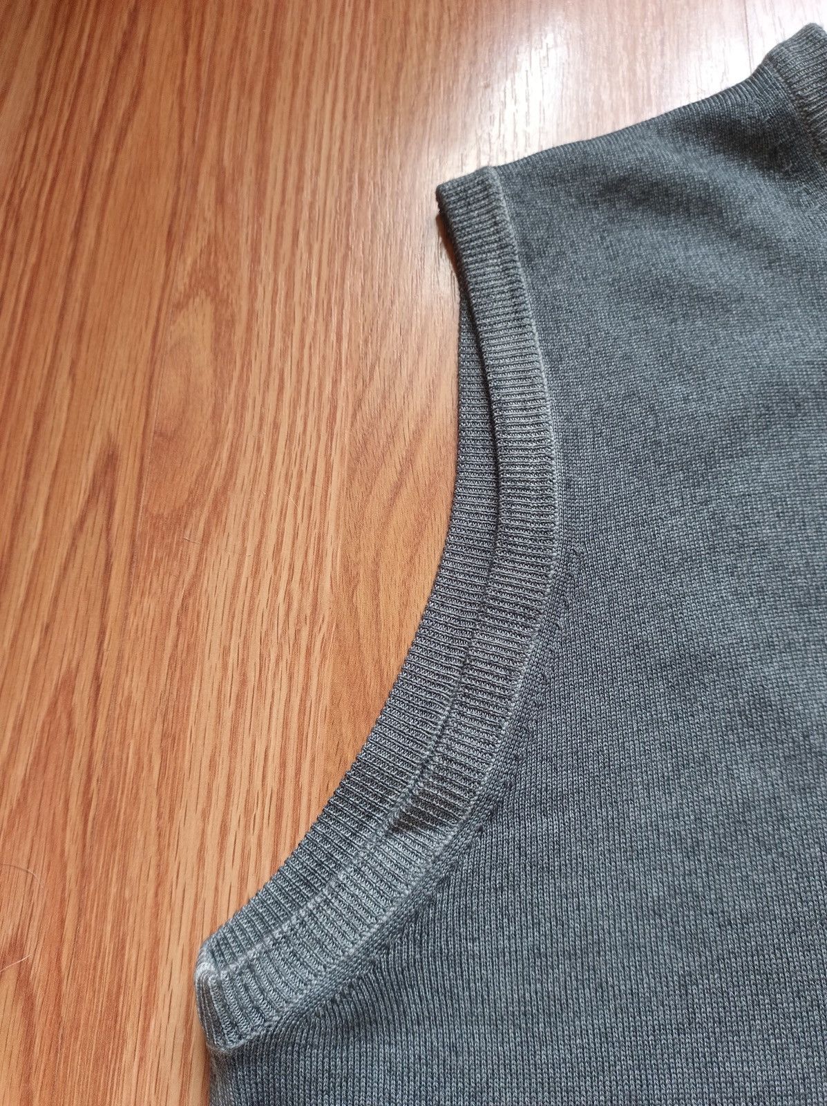Zanieri Zanieri Lana Wool Grey Mens Vest Size XL Size US XL / EU 56 / 4 - 8 Thumbnail