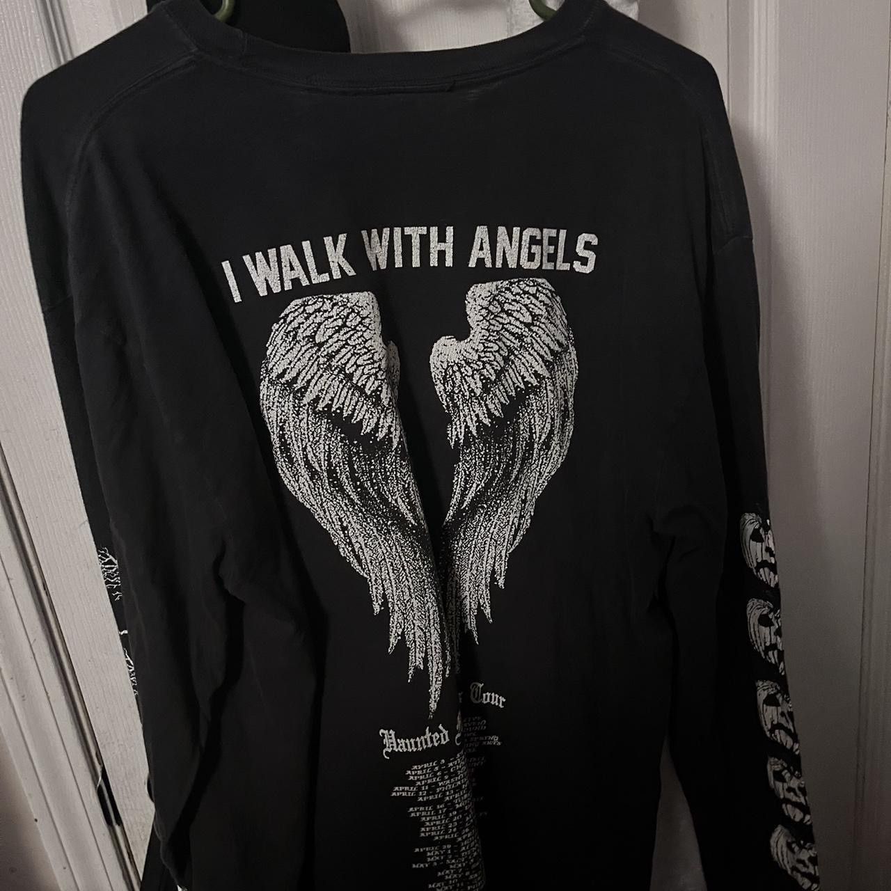 Haunted Mound Sematary bloody Angel tour long sleeve Size US L / EU 52-54 / 3 - 3 Thumbnail