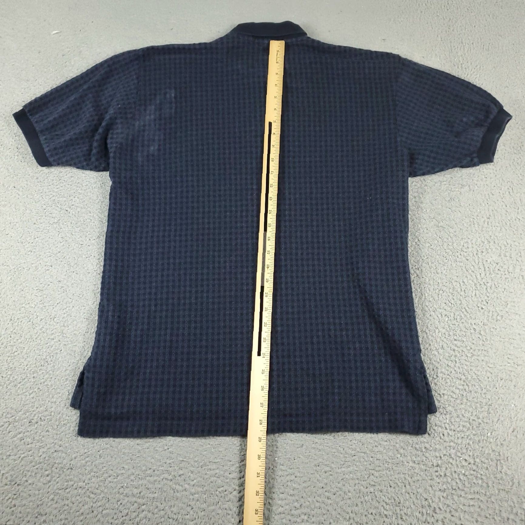 Ralph Lauren VINTAGE Ralph Lauren Polo Shirt Mens Large Blue Pony Short Sleeve Shirt Adult L Navy/Blue Polo Shirts Classic Preppy 90s Mens Size US L / EU 52-54 / 3 - 3 Thumbnail