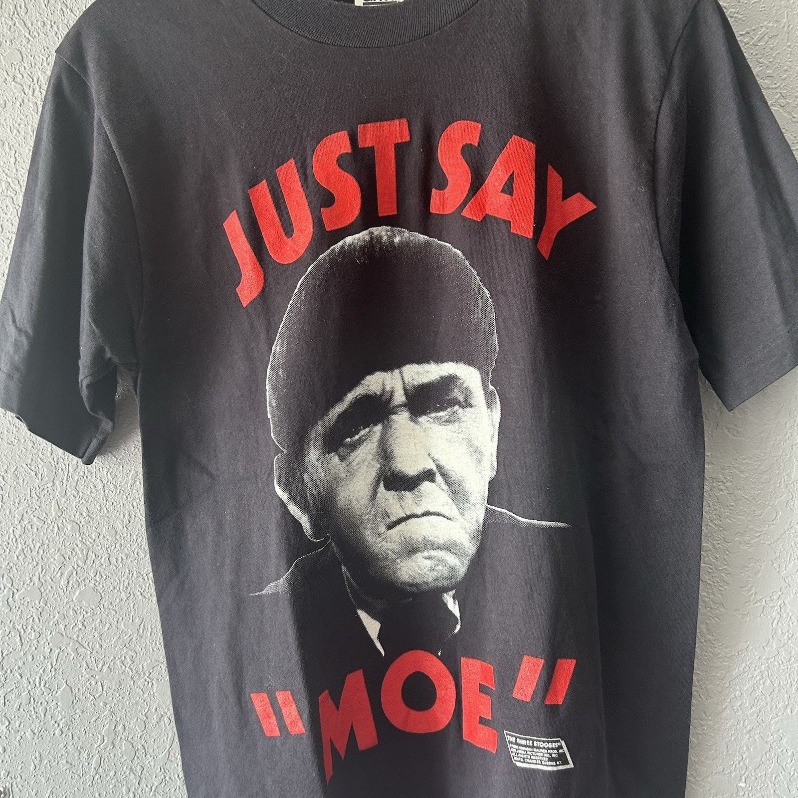 Anvil Vintage The Three Stooges Promo Tshirt Mens Medium Single St Size US M / EU 48-50 / 2 - 2 Thumbnail