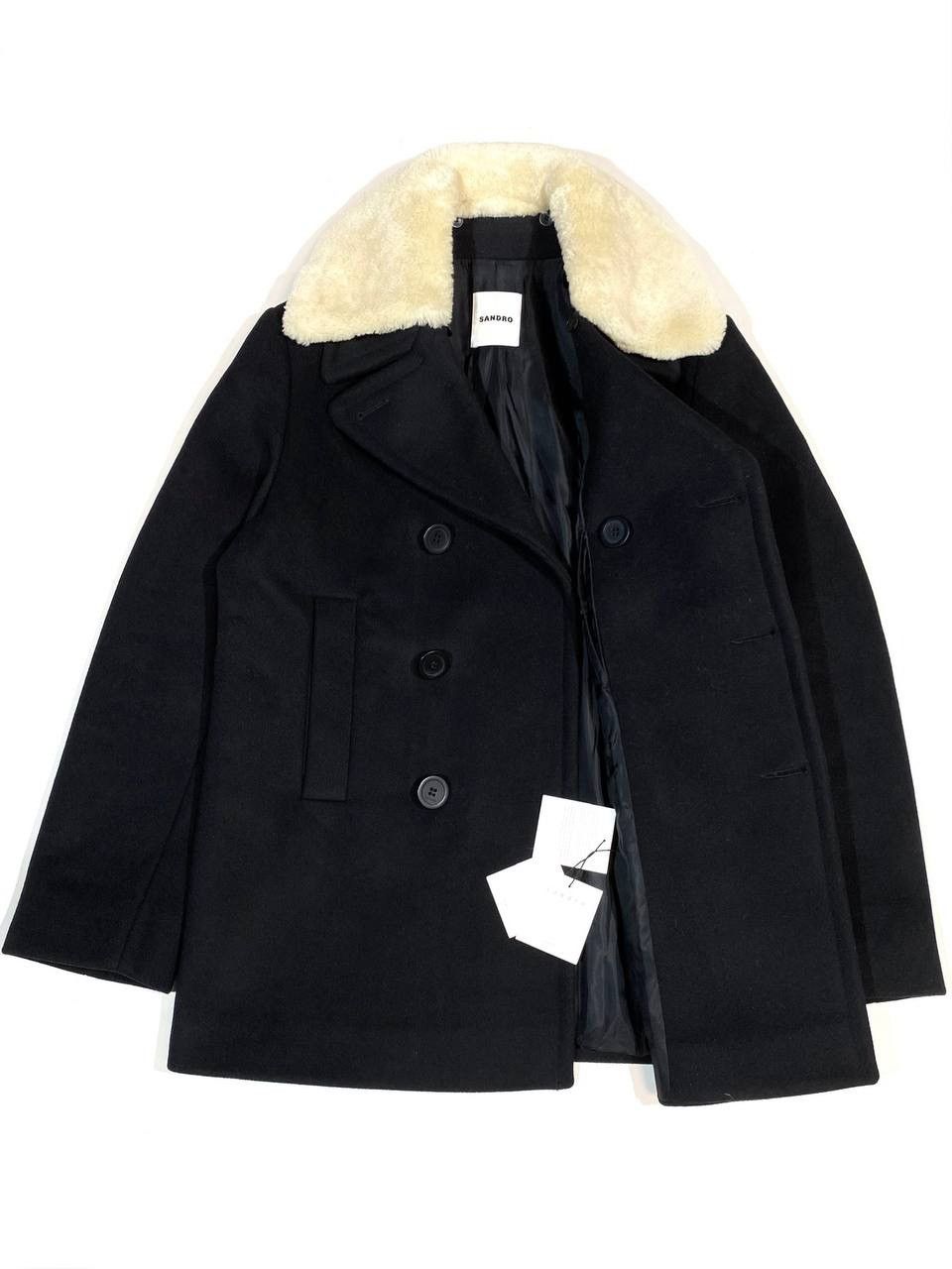 Sandro Sandro Paris Wool Coat Men Jacket Size US S / EU 44-46 / 1 - 4 Thumbnail