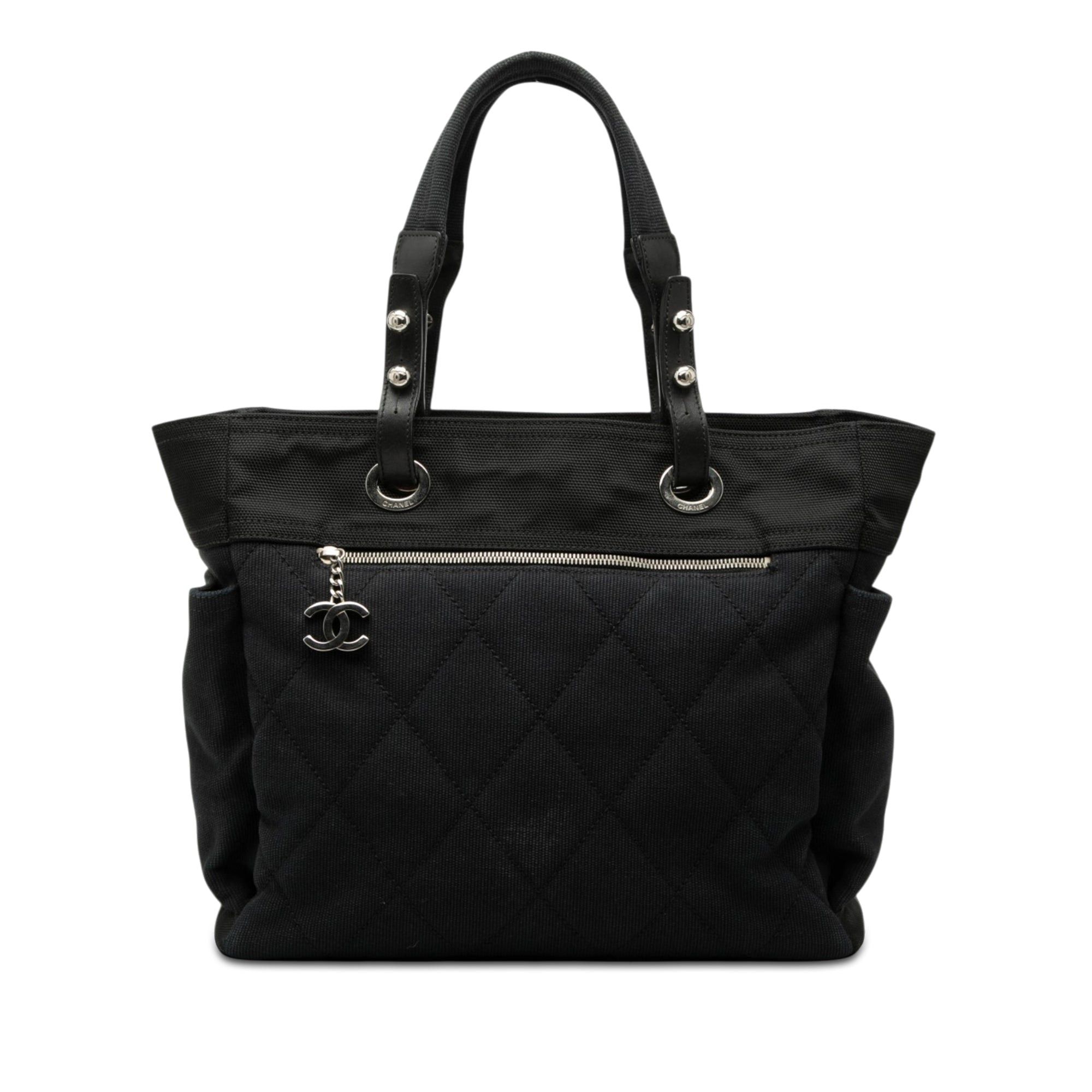 Chanel Large Quilted Canvas Paris Biarritz Tote Size ONE SIZE - 1 Thumbnail