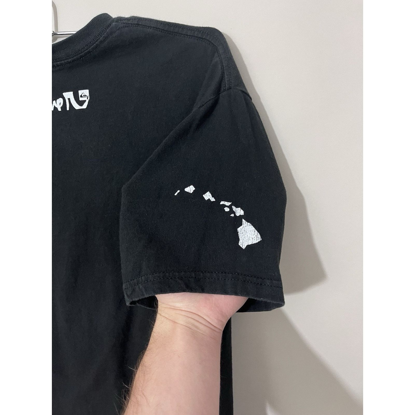 Quiksilver Vintage Y2K Quiksilver Black Short Sleeve Hawaii “HI” Tee M Size US M / EU 48-50 / 2 - 4 Thumbnail