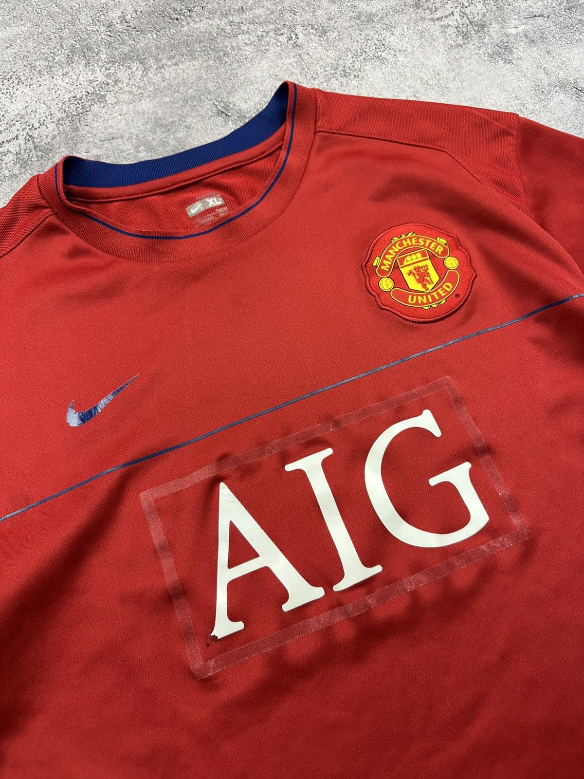 Nike Nike Manchester United 2008 2009 Third Shirt Soccer Jersey Size US XL / EU 56 / 4 - 5 Thumbnail