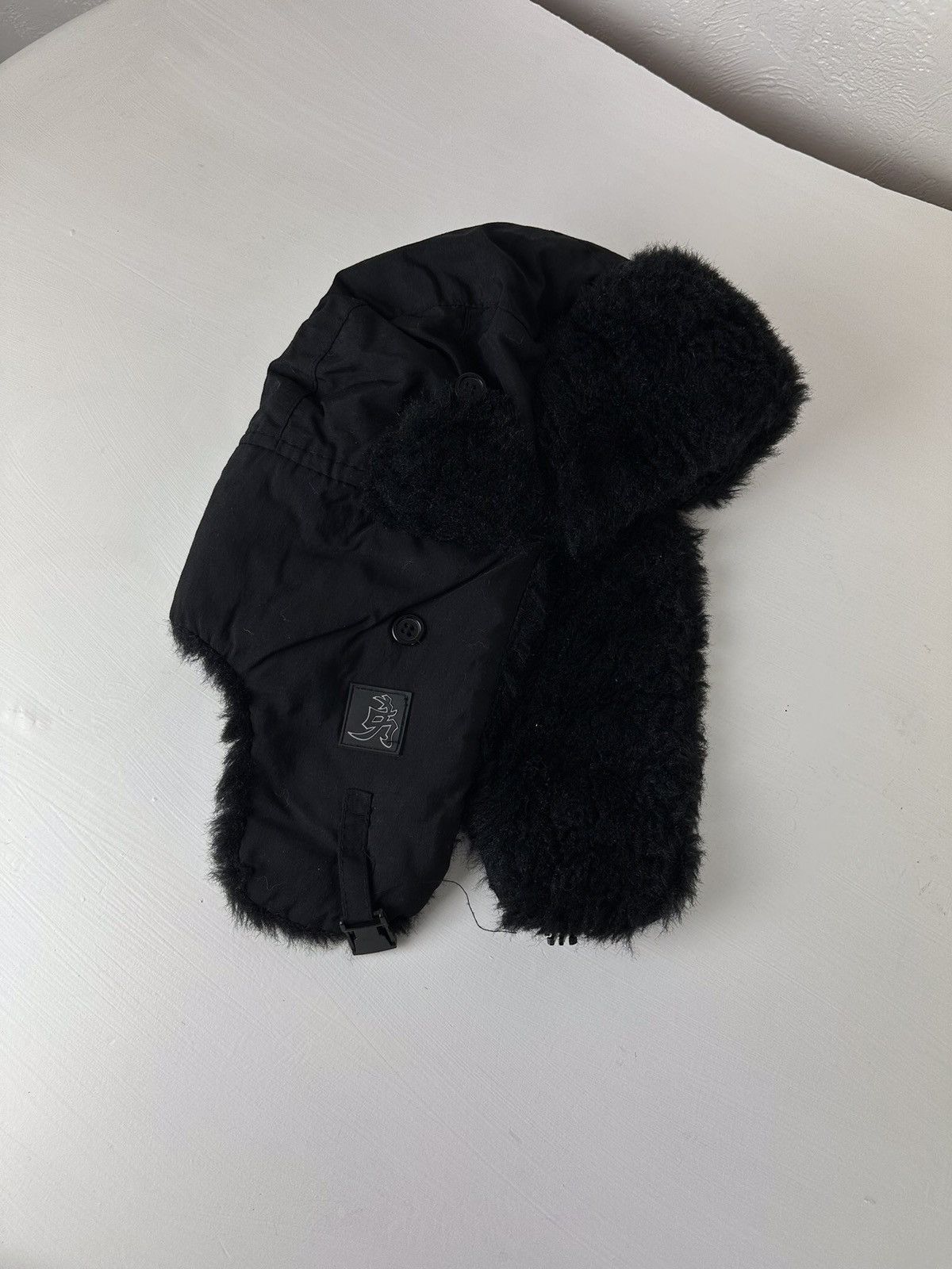 Hysteric Glamour × Vintage Crazy Y2K Mohair Fuzzy Hat Ushanka Punk Winter Size ONE SIZE - 1 Thumbnail