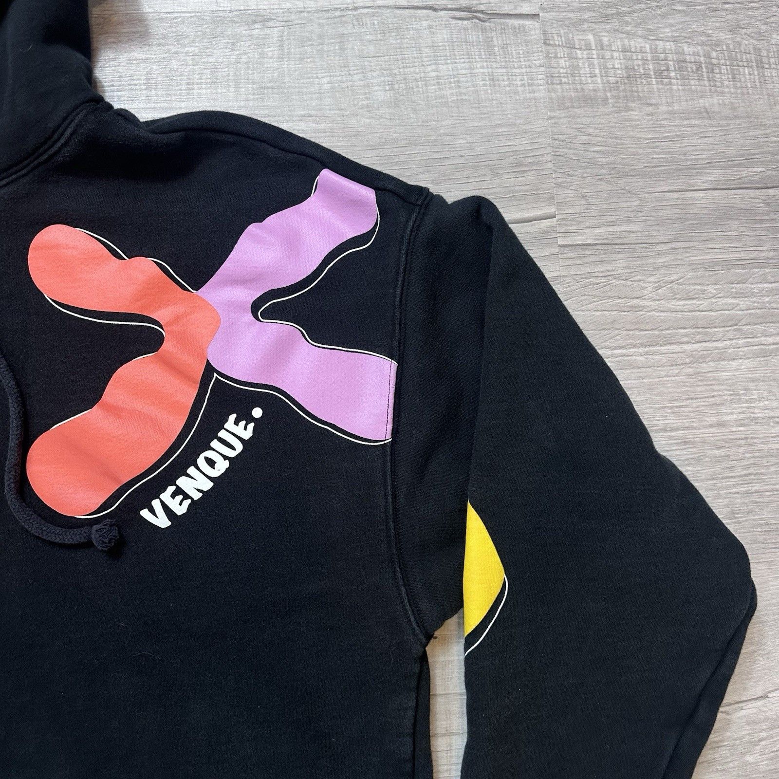 Other Venque Hoodie Pullover Sweatshirt Black Size Large Size US L / EU 52-54 / 3 - 4 Thumbnail