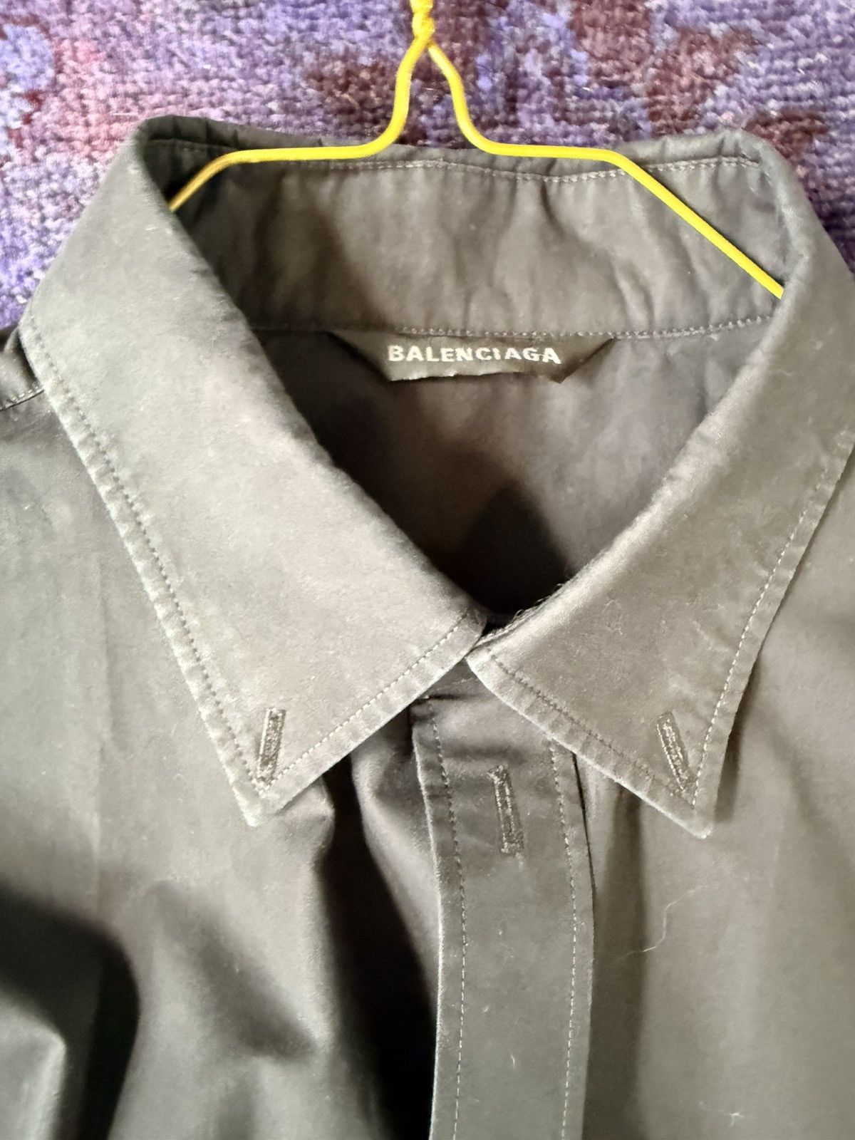 Balenciaga Balenciaga Back Logo Button-Down Shirt — size 3 — Oversized Size US L / EU 52-54 / 3 - 4 Thumbnail