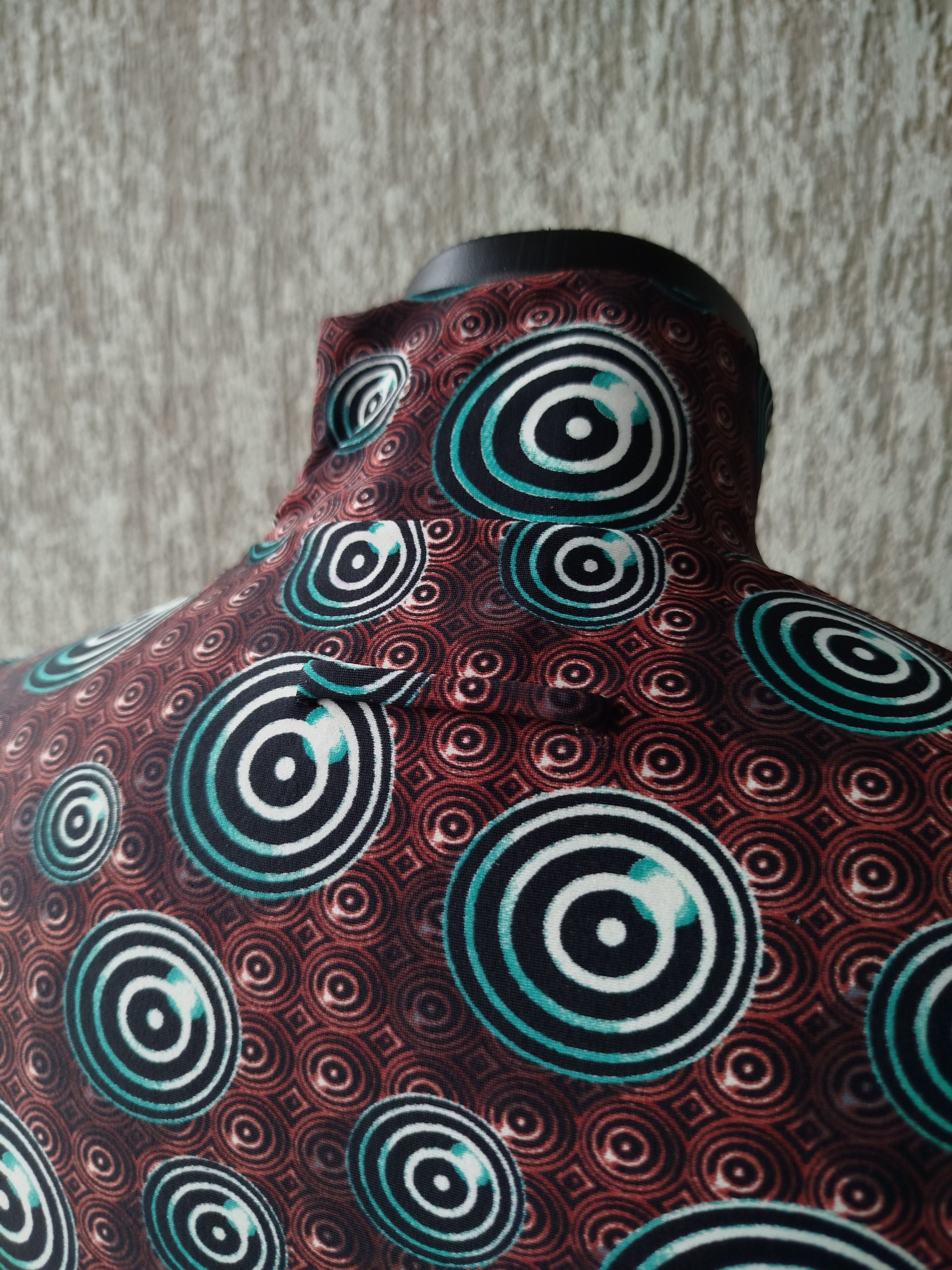 Jean Paul Gaultier Top Long Sleeve Op Art Circle Archive Vintage 90s Size S Size S / US 4 / IT 40 - 8 Thumbnail