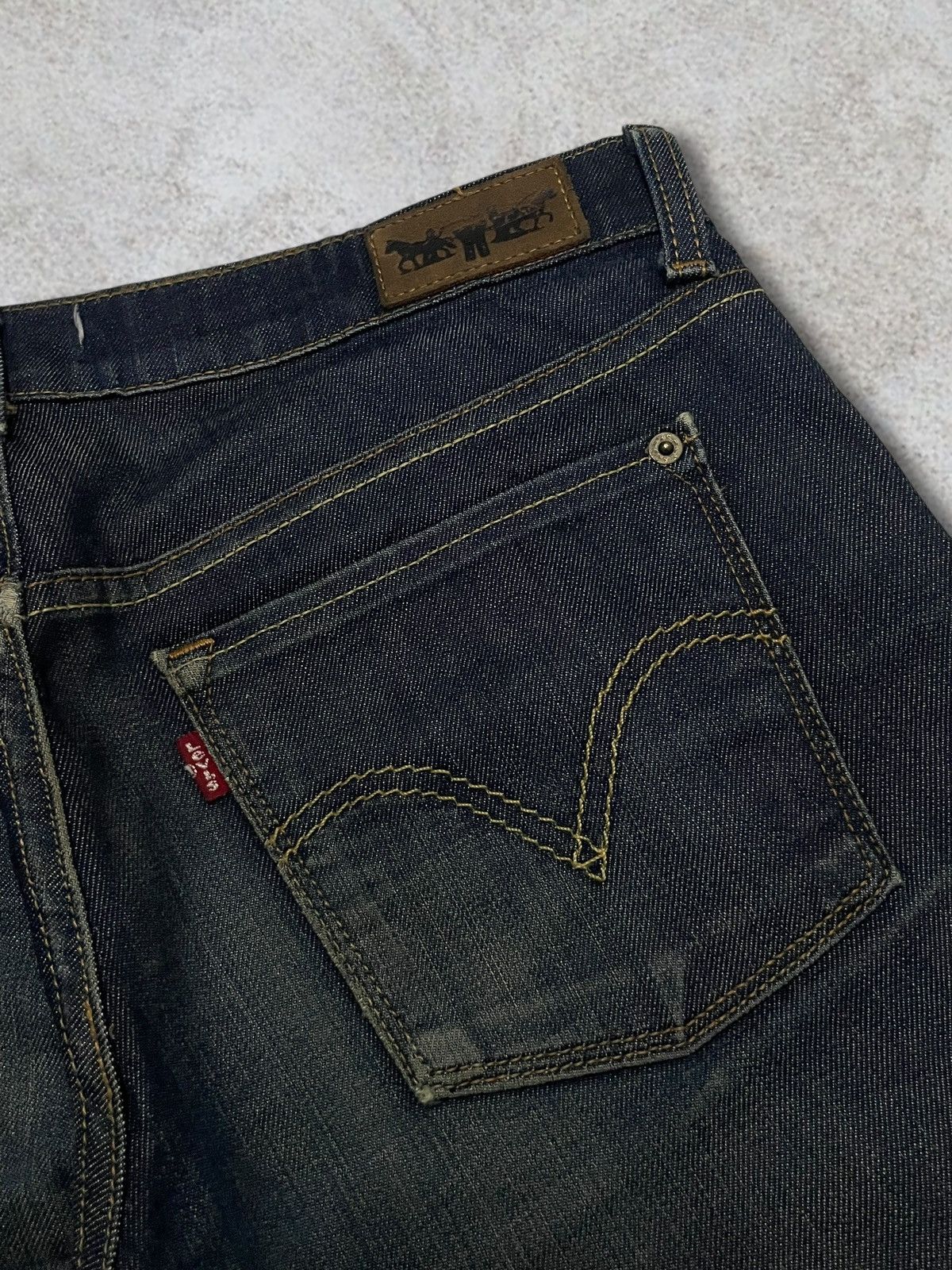 Levi's Vtg Y2k Levi’s Bootcut Streetstyle Distressed Washed Jeans Size US 32 / EU 48 - 6 Thumbnail