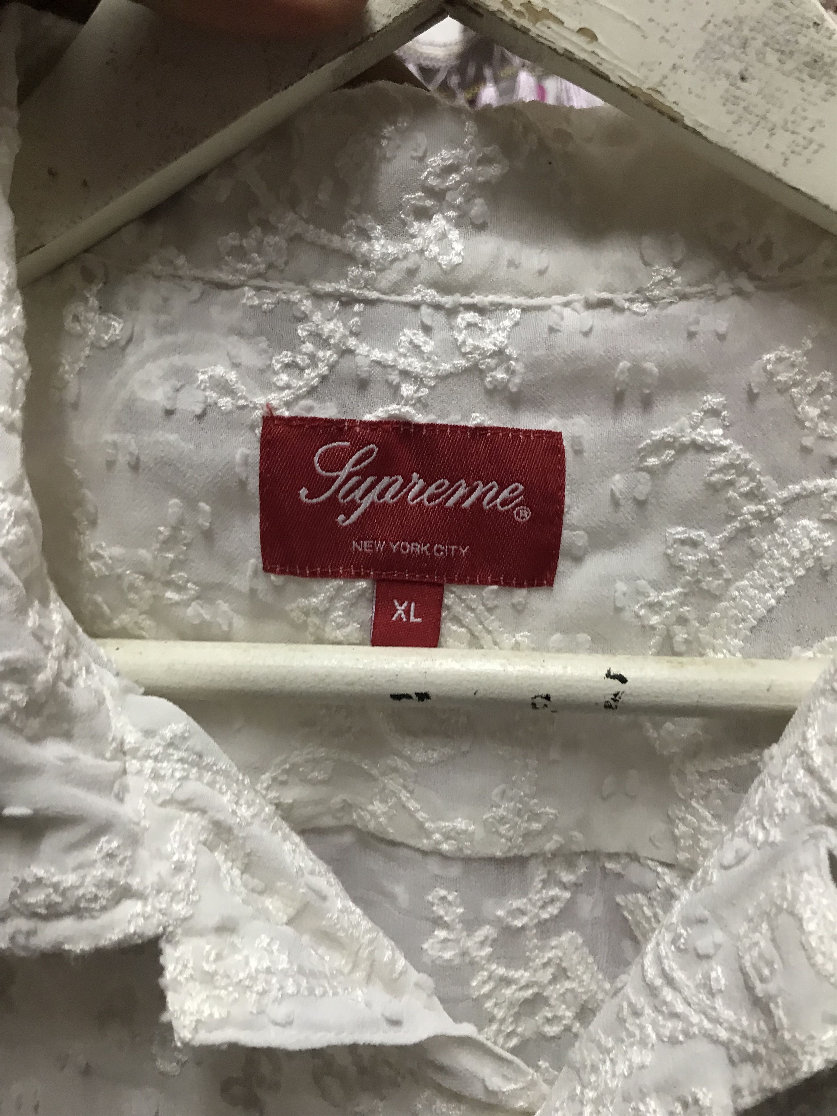 Supreme Authentic Supreme Chainstitch Chiffon Size US XL / EU 56 / 4 - 5 Thumbnail