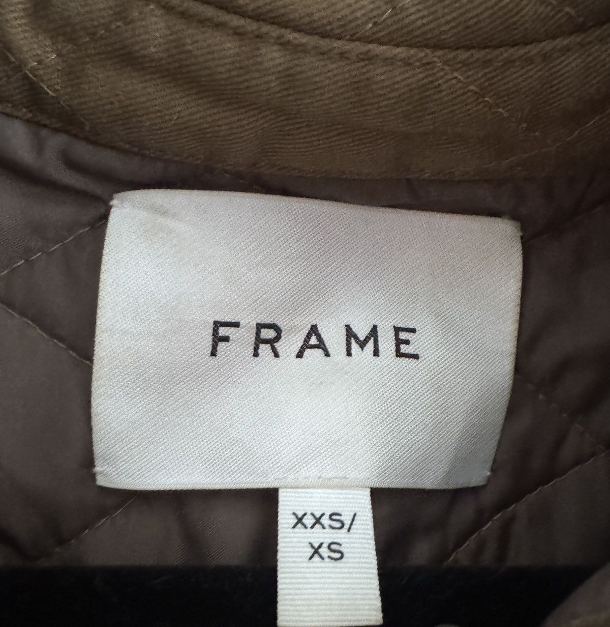 Frame Oversized Shirt Jacket in Desert Size S / US 4 / IT 40 - 6 Thumbnail