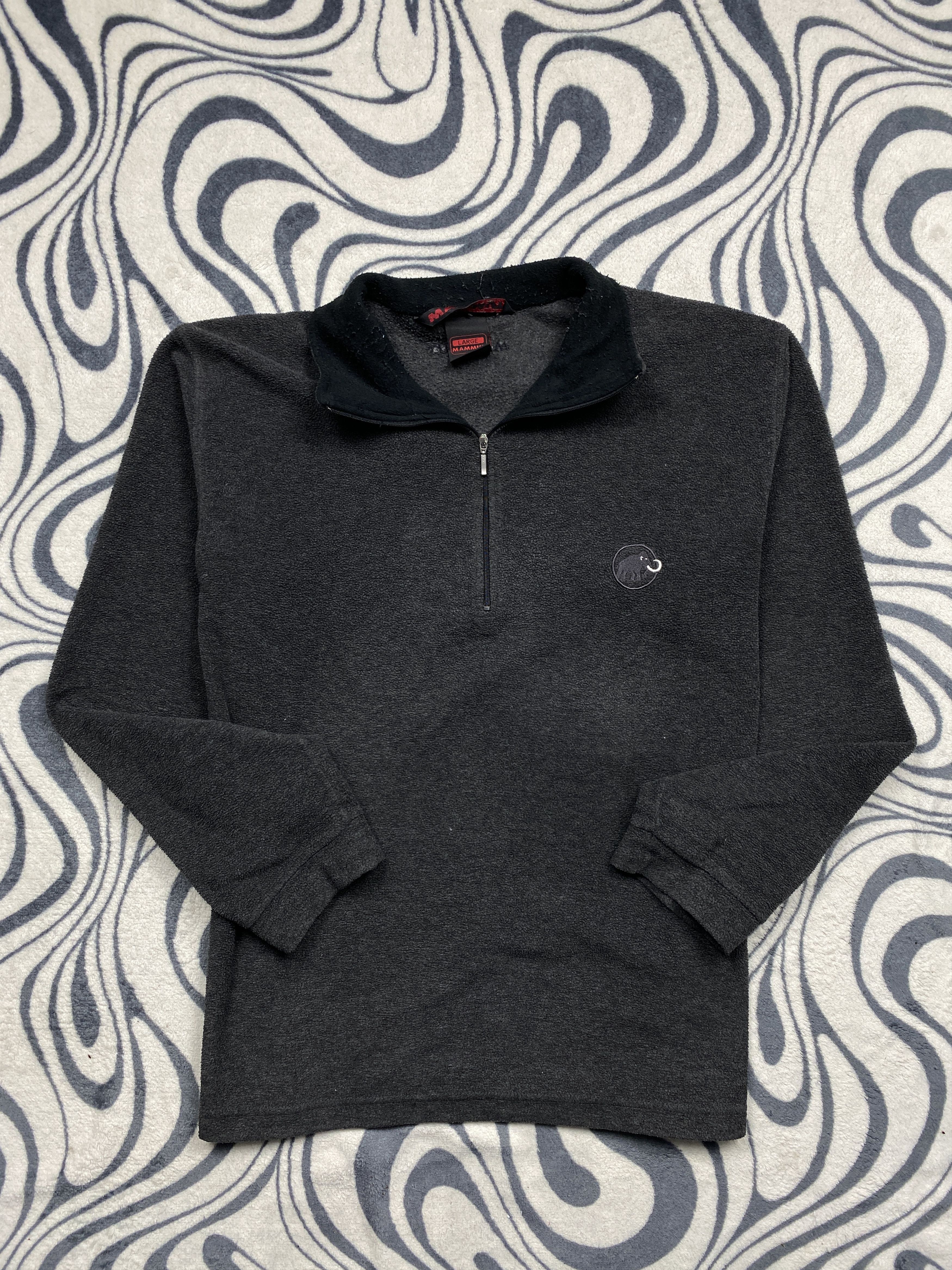 Mammut Mammut 90s Vintage Quarter Zip Fleece Jacket Y2K Size US L / EU 52-54 / 3 - 1 Thumbnail