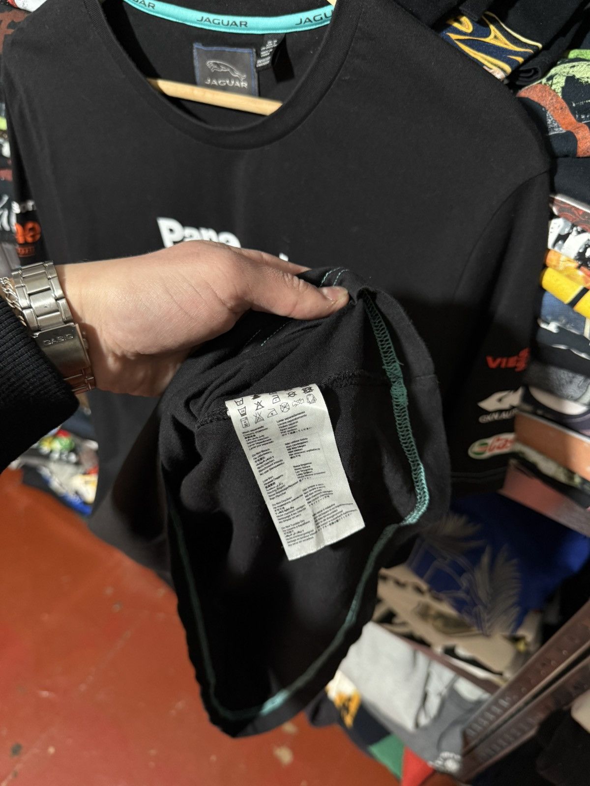 Formula 1 JAGUAR Racing Panasonic Formula Uno F1 Team T-Shirt Size US XL / EU 56 / 4 - 8 Thumbnail