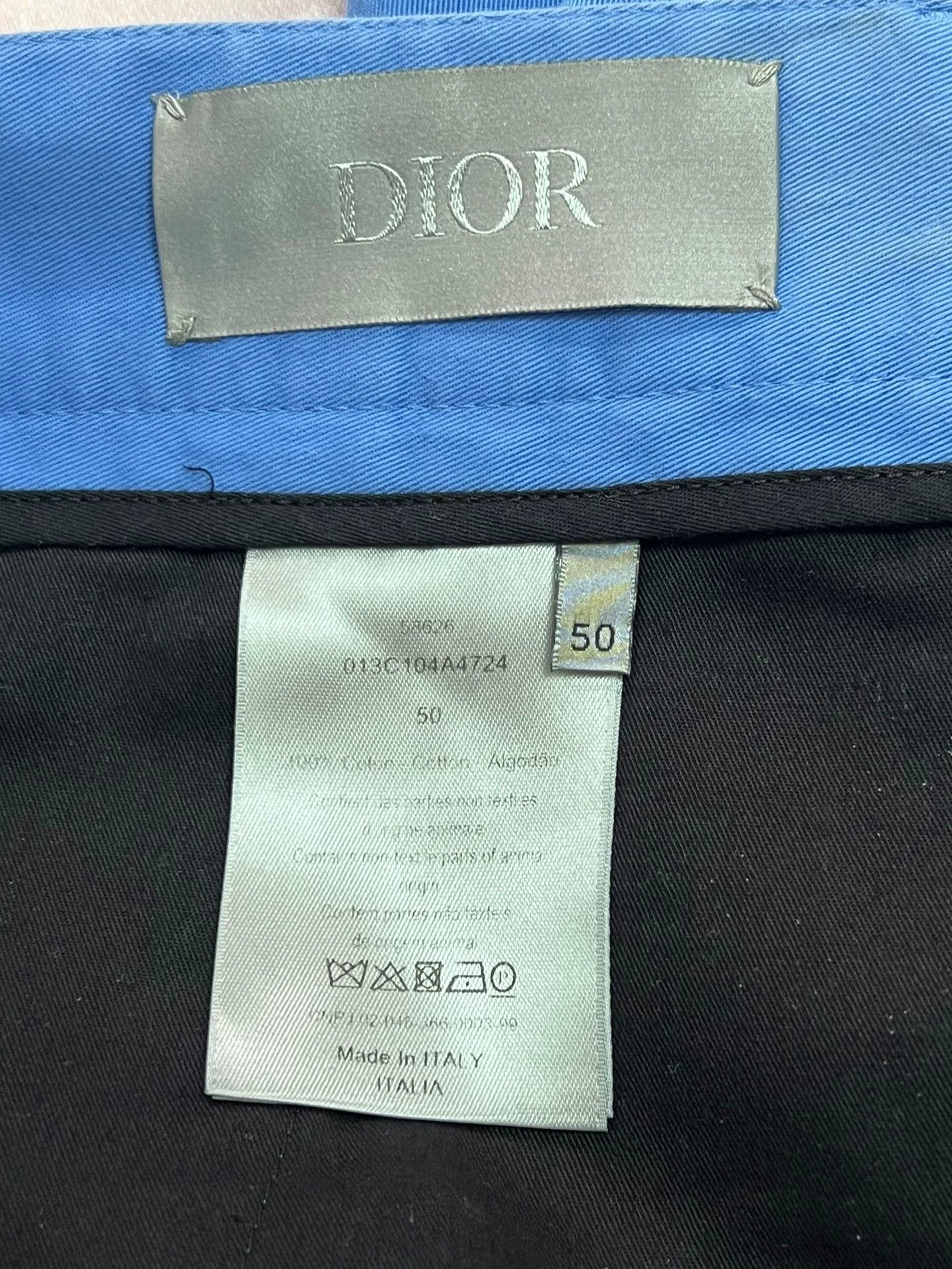 Dior Dior Basic Chino Blue Men's 50 Size US 34 / EU 50 - 4 Thumbnail