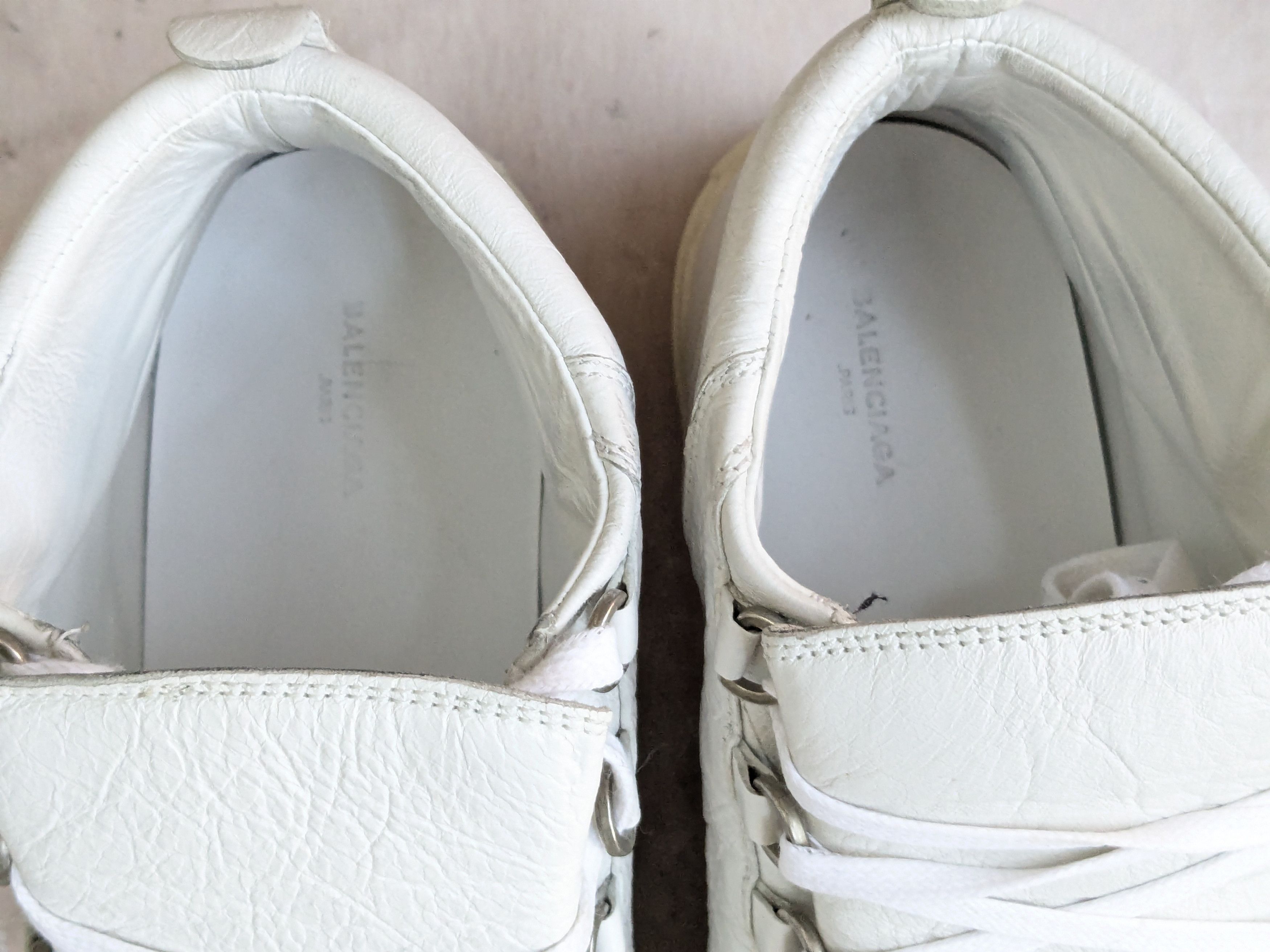 Balenciaga Balenciaga Arena White 11 High Tops Leather Size US 11 / EU 44 - 5 Thumbnail