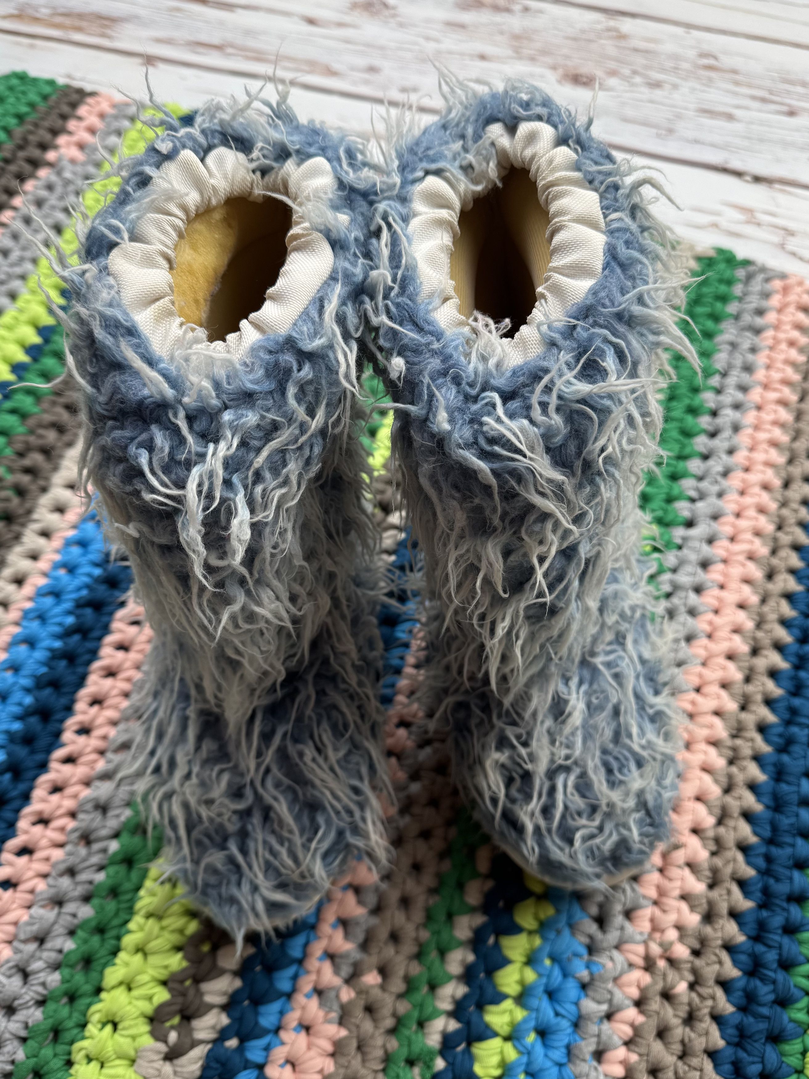 Vintage Vintage Faux Fur Snow Boots (ET1) Size US 6 / IT 36 - 8 Thumbnail