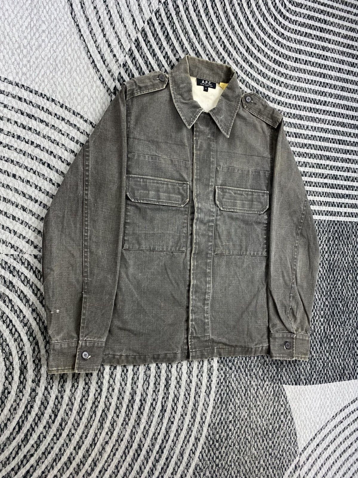 A.P.C. Vintage A.P.C Double Pocket Cotton Jacket Size US S / EU 44-46 / 1 - 3 Thumbnail