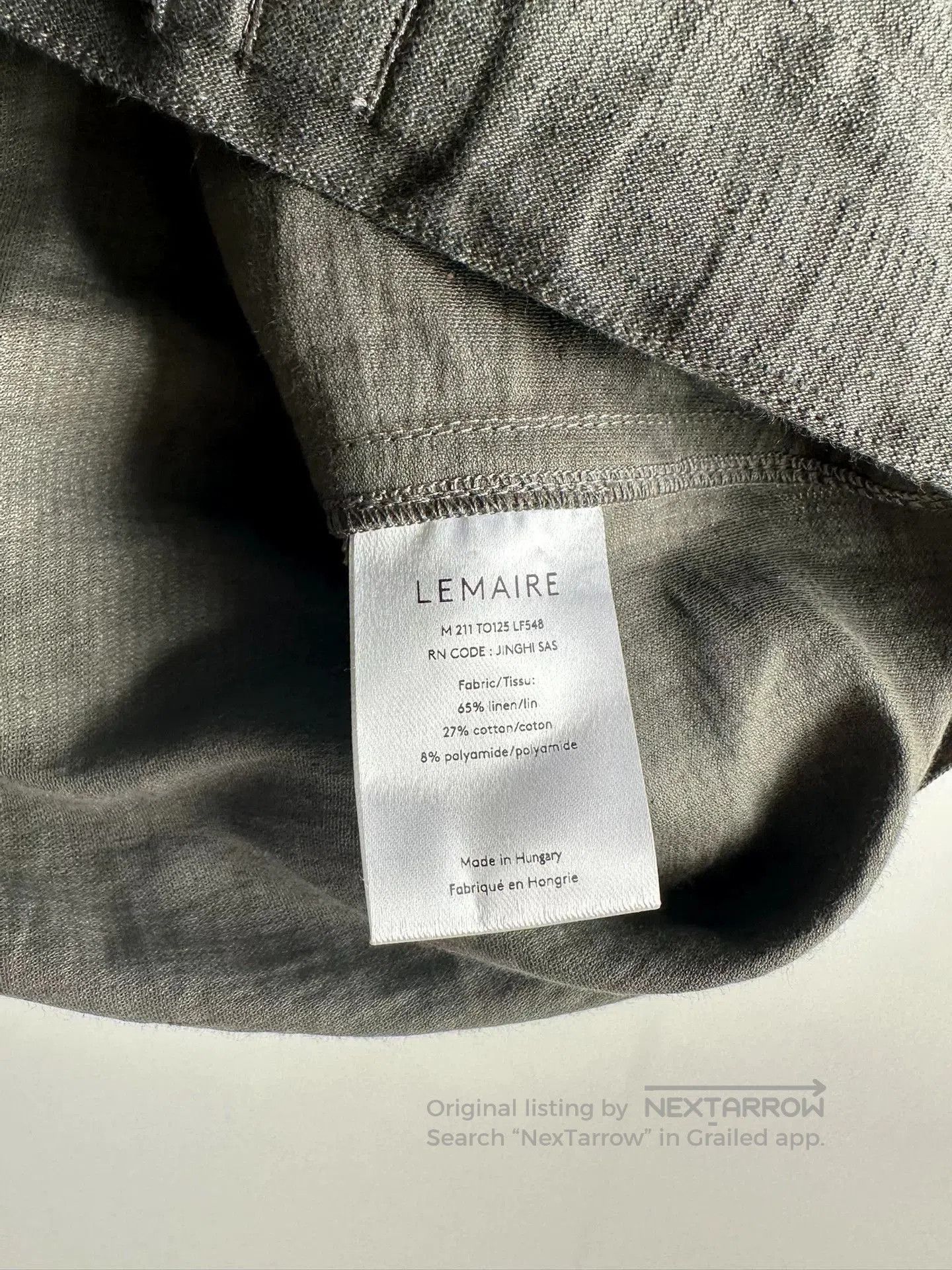 Lemaire LEMAIRE Pre-Fall Button-Up Shirt. Size US S / EU 44-46 / 1 - 5 Thumbnail