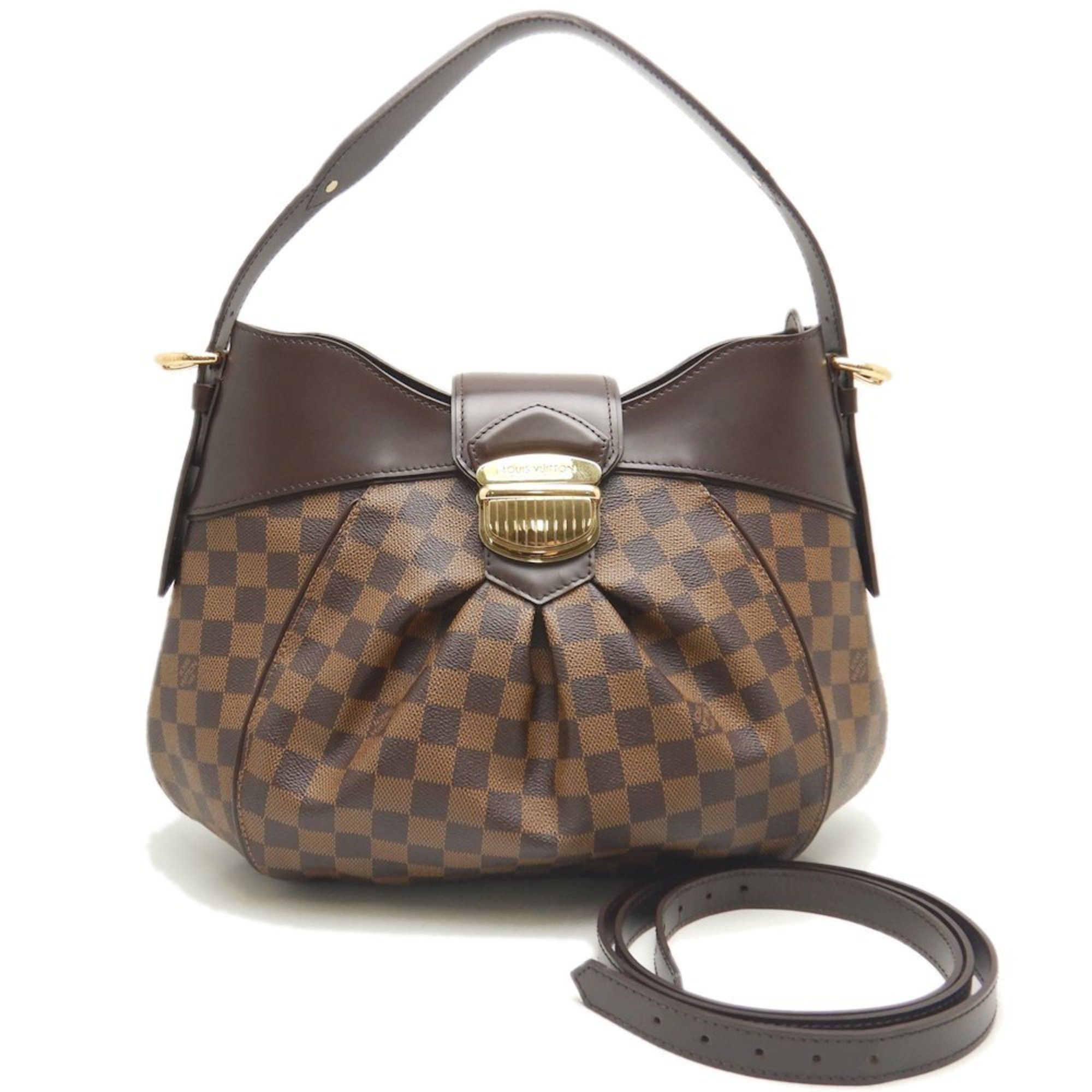 Louis Vuitton Damier Sistine Mm N41541 Shoulder Bag Ebene 252590, Women's