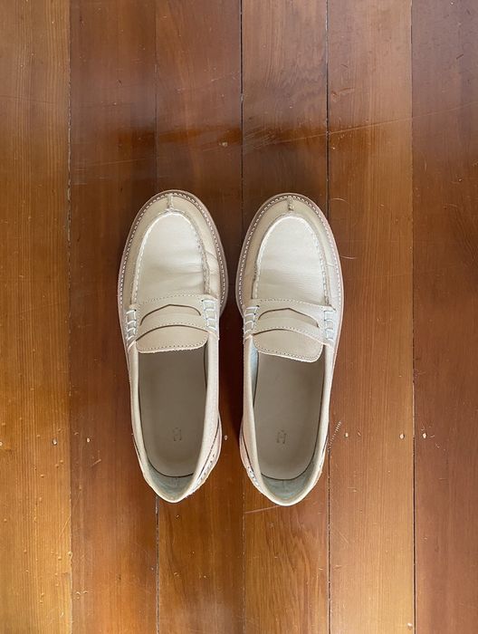 Hender Scheme Hender Scheme Slouchy Loafer - Natural - Sz 4 | Grailed